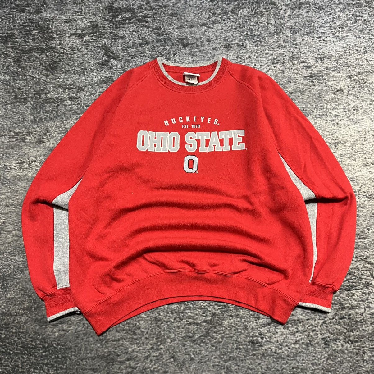 Vintage Vintage Ohio State University Buckeyes Crewneck Red Large Size US L / EU 52-54 / 3 - 3 Thumbnail