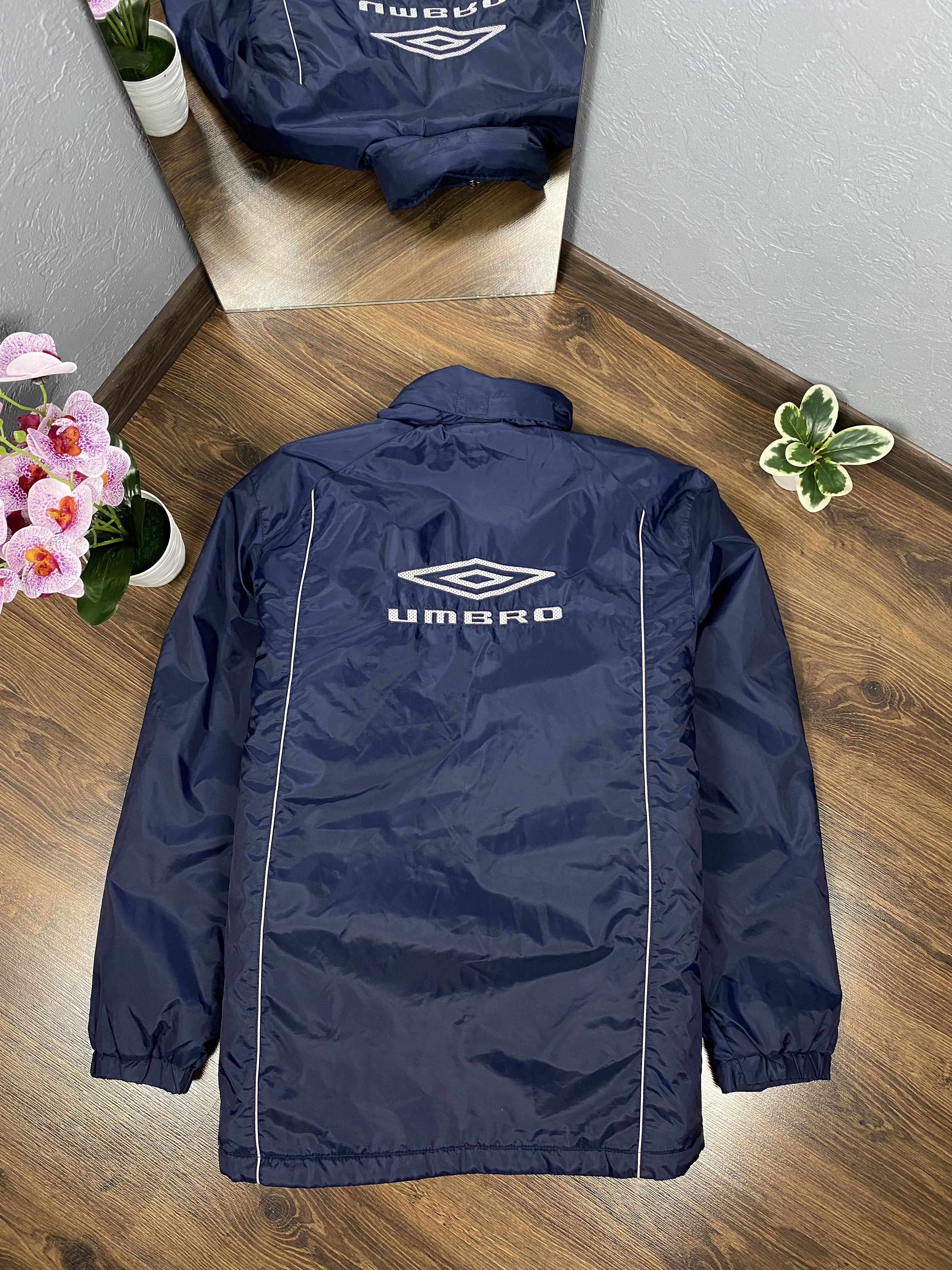 Umbro × Vintage Umbro vintage nylon jacket y2k big logo | Grailed