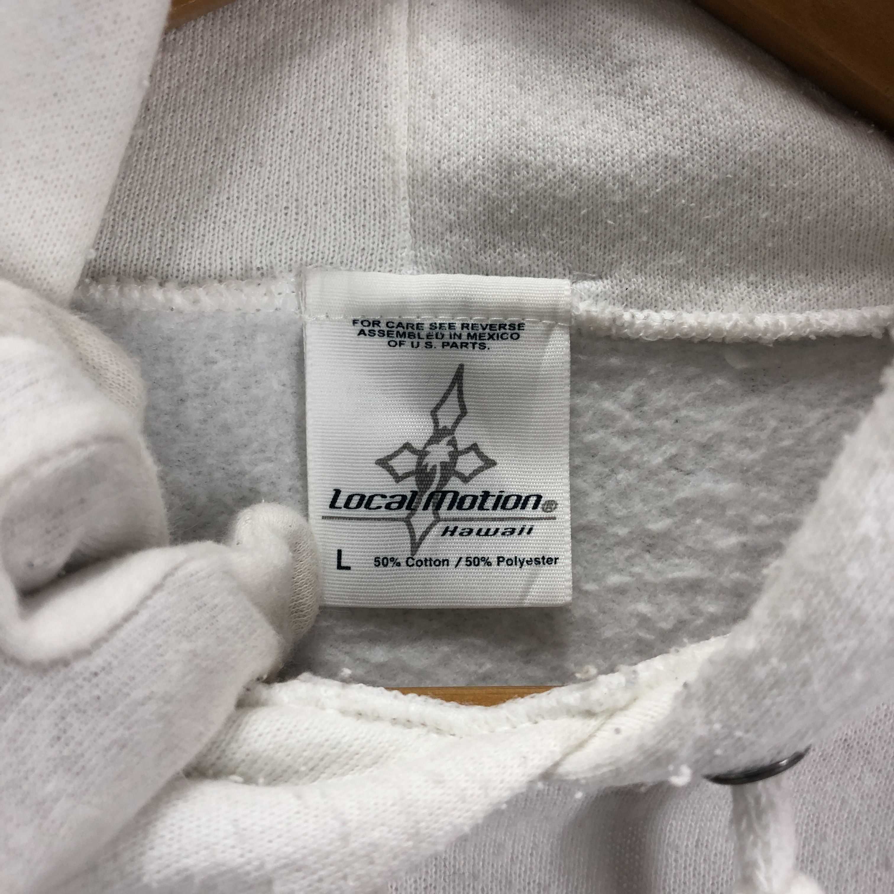 Vintage Y2K Vintage LOCAL MOTION by KOALA ARTS Hoodie #1591/01 Size US L / EU 52-54 / 3 - 5 Thumbnail