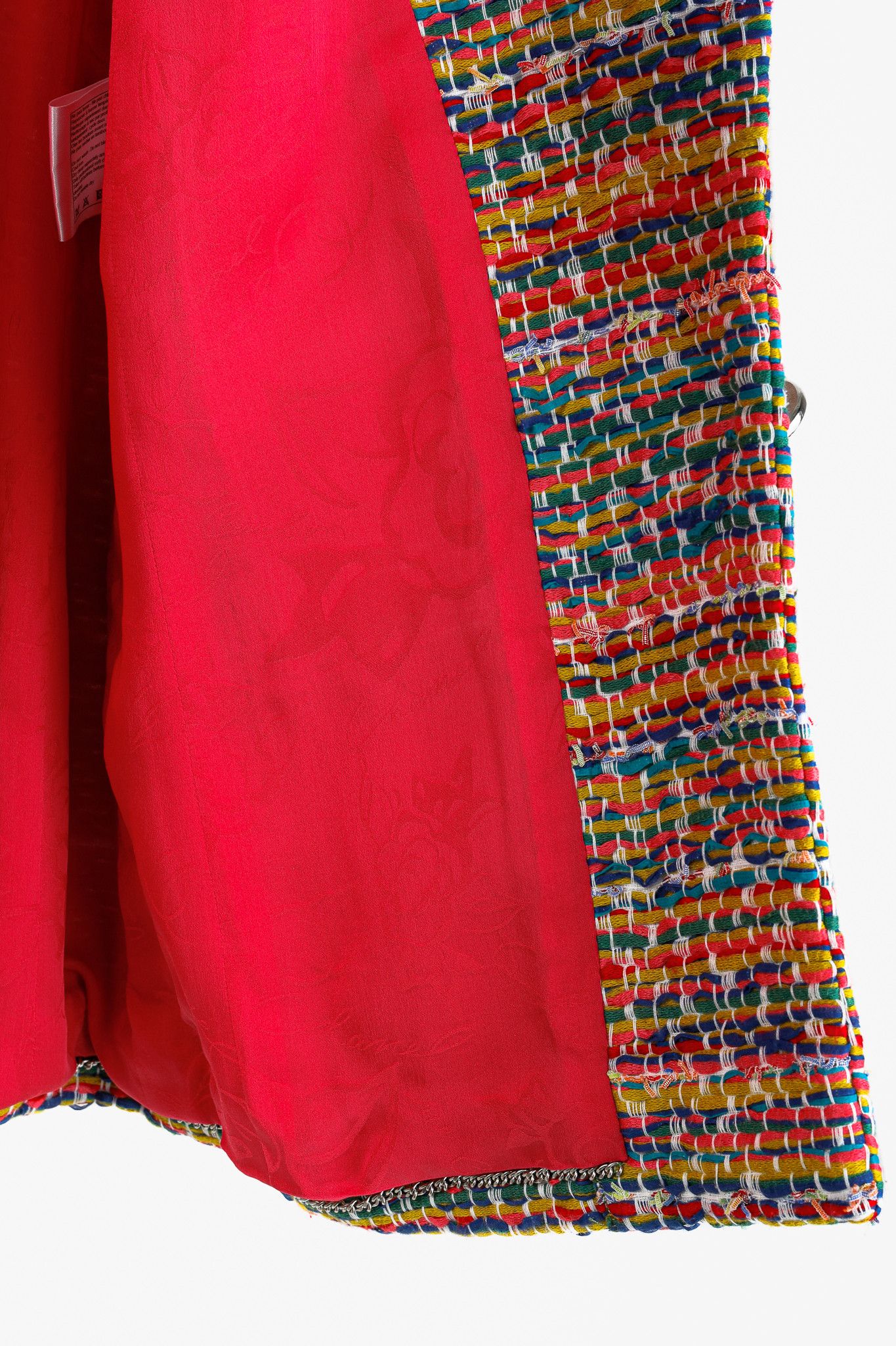 Chanel Chanel Resort 2016 Multicolour-Tweed Single-Button Blazer Size S / US 4 / IT 40 - 10 Thumbnail