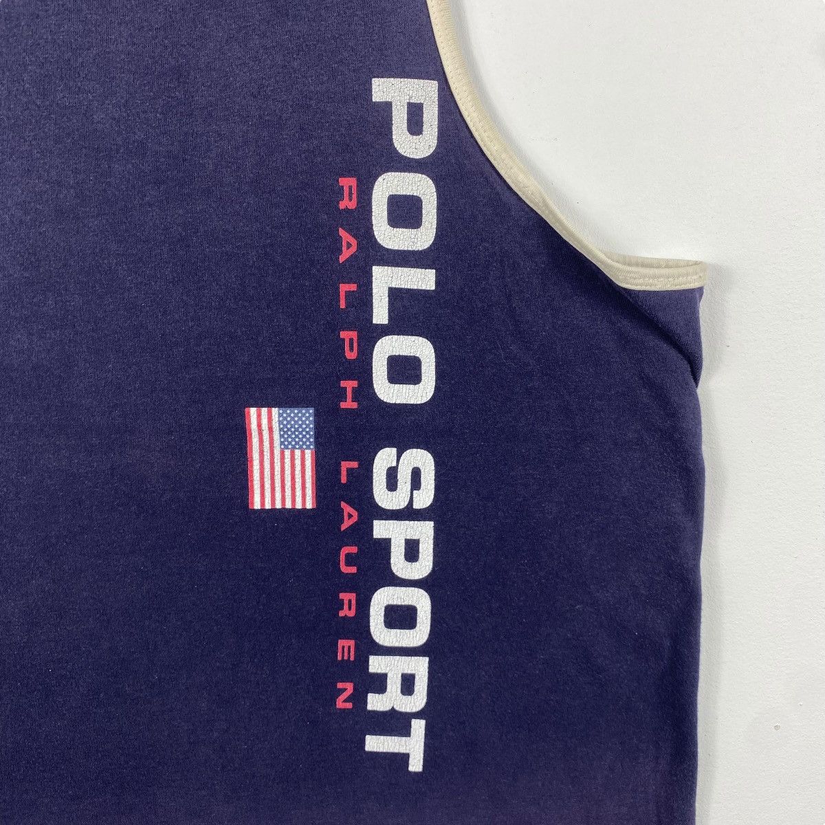 Polo Ralph Lauren Vintage POLO SPORT Ralph Lauren Logo Graphic Tank Tops Tee Size US S / EU 44-46 / 1 - 2 Thumbnail