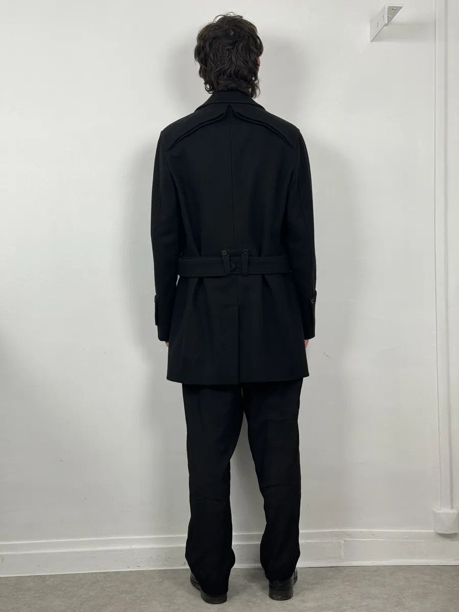 Dior AW2008 Dior Black Wool Classy Buttoned Trench Coat Size US M / EU 48-50 / 2 - 4 Thumbnail