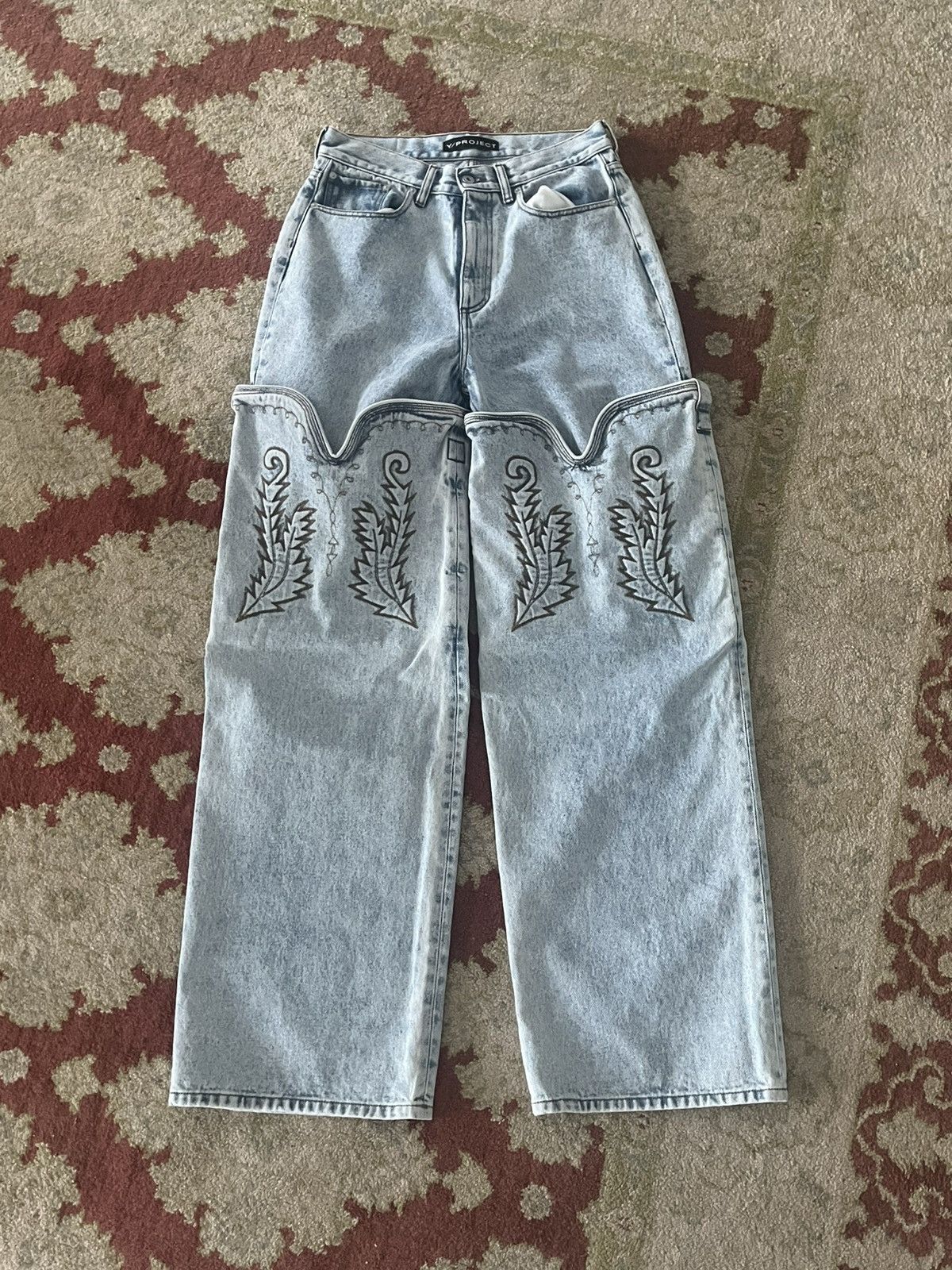 y project カウボーイ デニム 30インチ（EVERGREEN MINI COWBOY CUFF 
