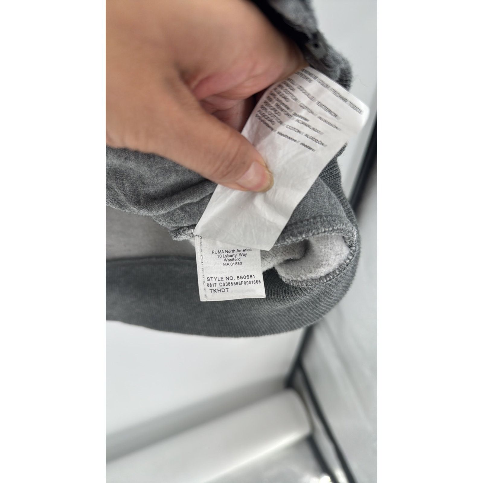 Puma Puma Men's Track Jacket Medium Gray Heather sz L athletic Size US L / EU 52-54 / 3 - 8 Thumbnail