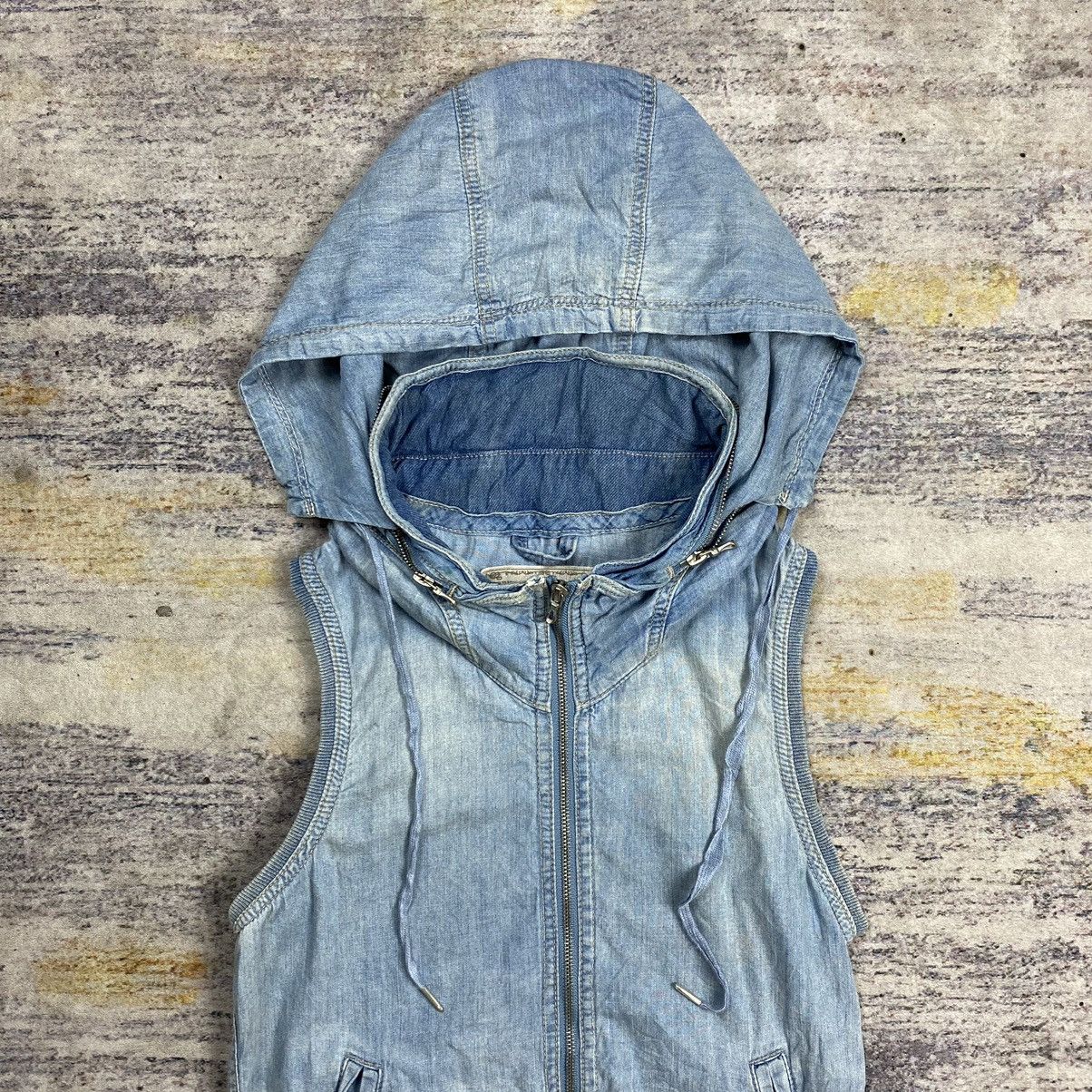 14th Addiction × Japanese Brand × Le Grande Bleu (L.G.B.) Goa denim bono vest Size US S / EU 44-46 / 1 - 4 Thumbnail