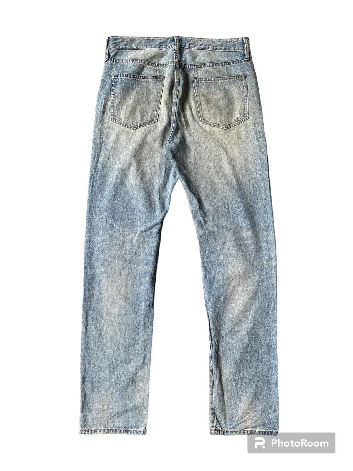 Global Work × Japanese Brand Global Work Japan Distressed Patchwork Design Jeans Size US 32 / EU 48 - 2 Thumbnail