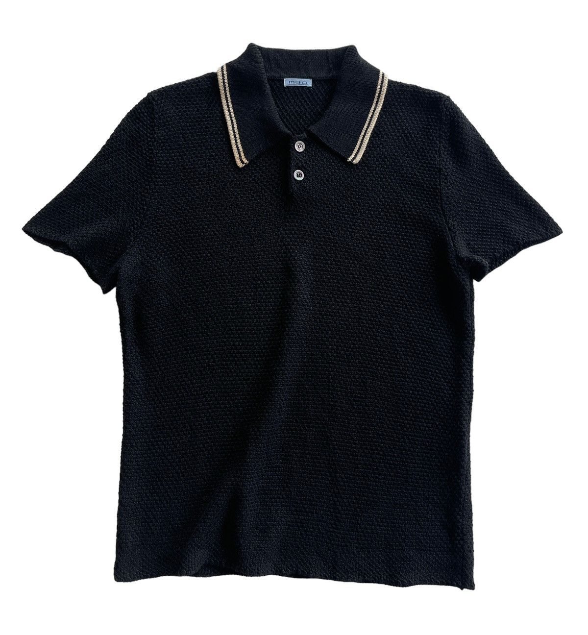Malo Malo Polos Cotton Knitted Shirt Size XL / US 12-14 / IT 48-50 - 2 Thumbnail