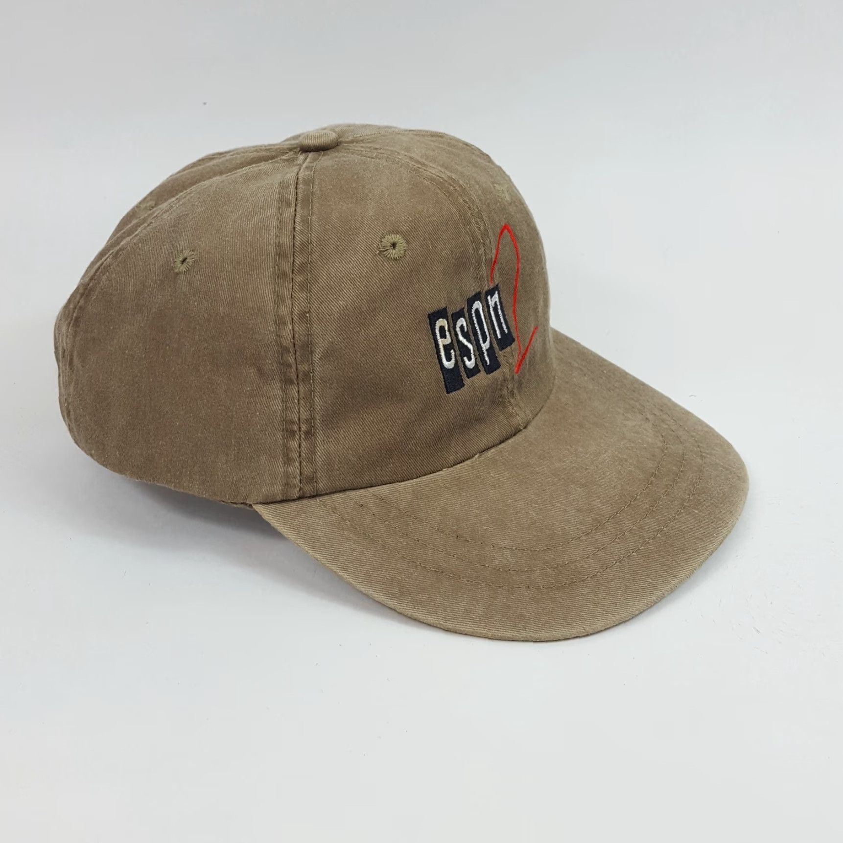 Vintage VINTAGE Head Shot Snapback Baseball Cap Hat, ESPN 2 Sports TV, Adjustable, One Size, Beige, 90s, Y2K, Mens Size ONE SIZE - 4 Thumbnail