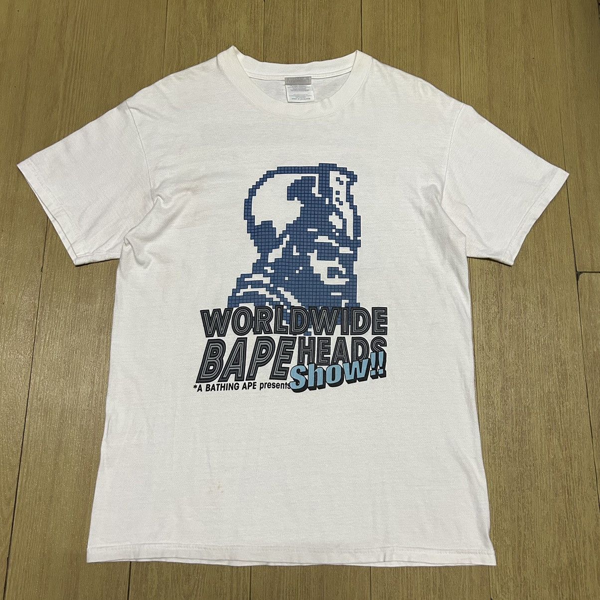 Bape Bape Headshow Worldwide Tee Size US M / EU 48-50 / 2 - 1 Thumbnail