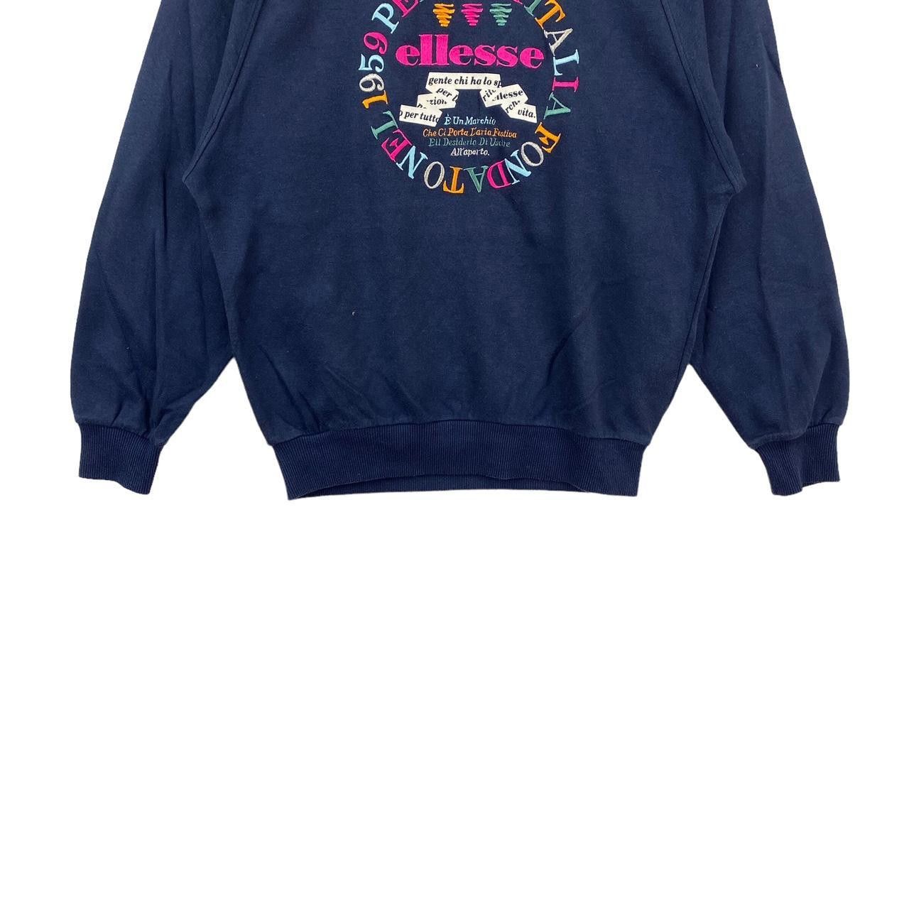 Ellesse Vintage ELLESSE PERUGIA ITALY Fondatonel Sweatshirt Size M / US 6-8 / IT 42-44 - 4 Thumbnail