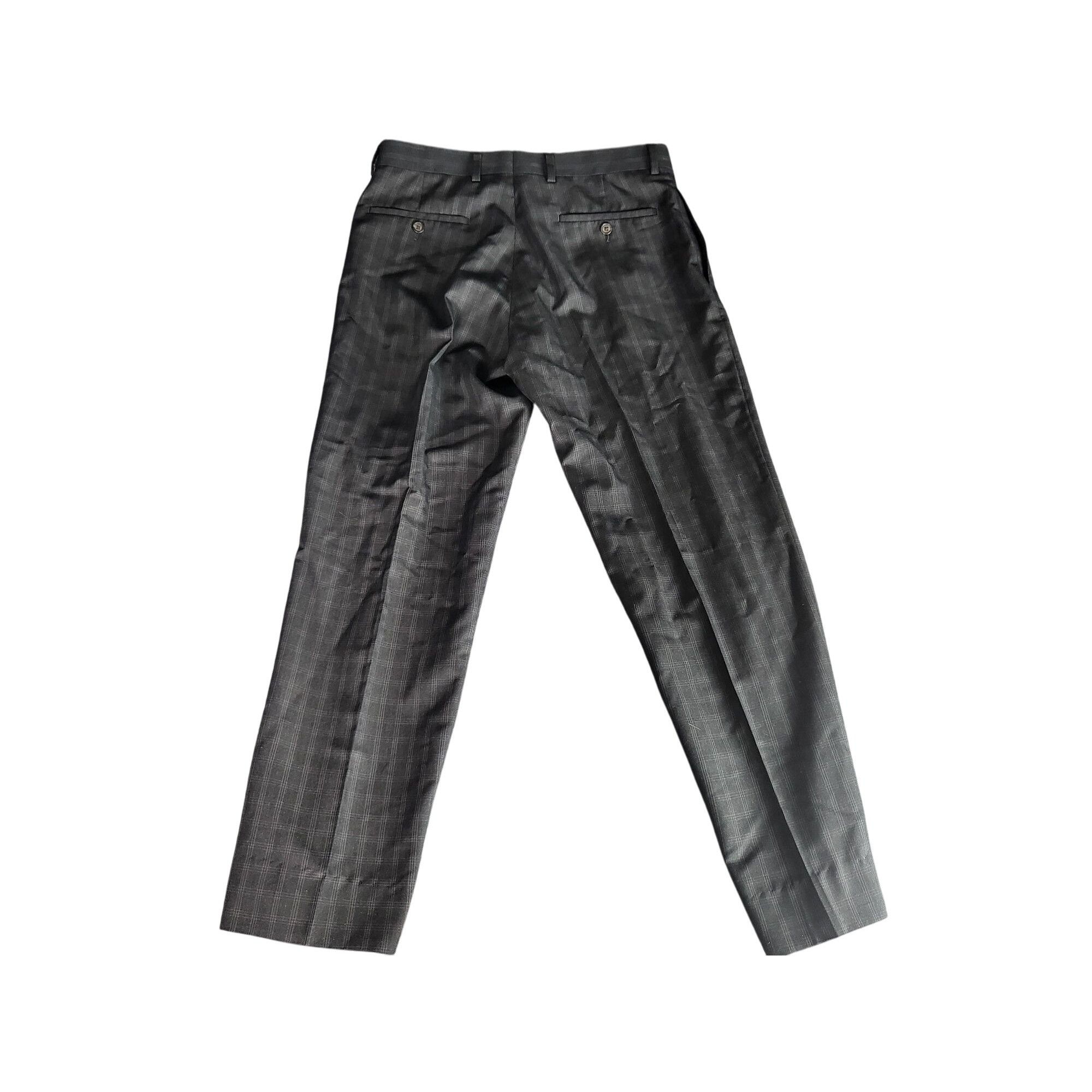 Ralph Lauren Ralph Lauren Dress Pants Men Sz 32x30 Black PInstripe Plaid Size 34S - 8 Thumbnail