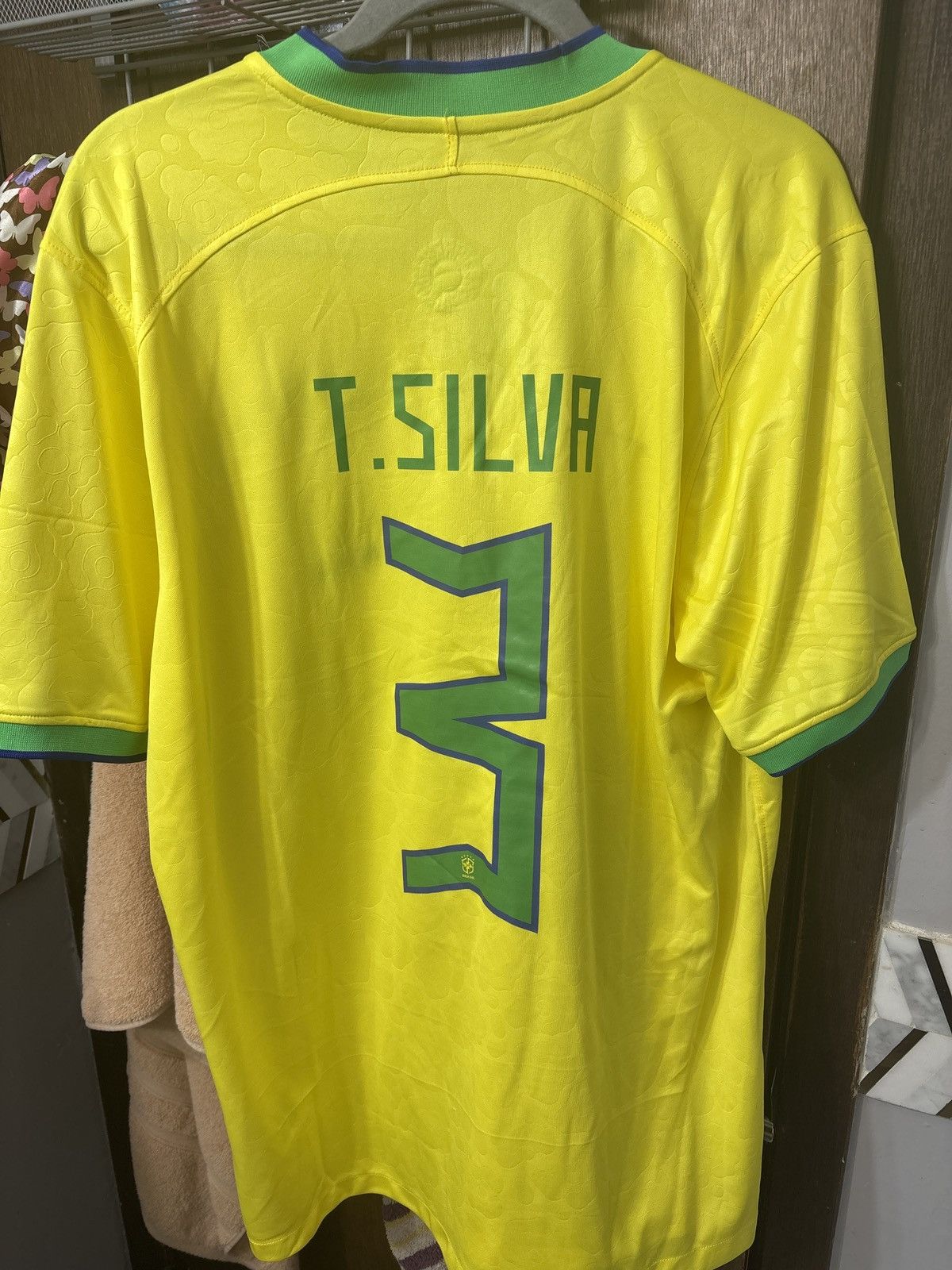 Nike Brazil 22/23 Home Jersey Size US L / EU 52-54 / 3 - 2 Thumbnail