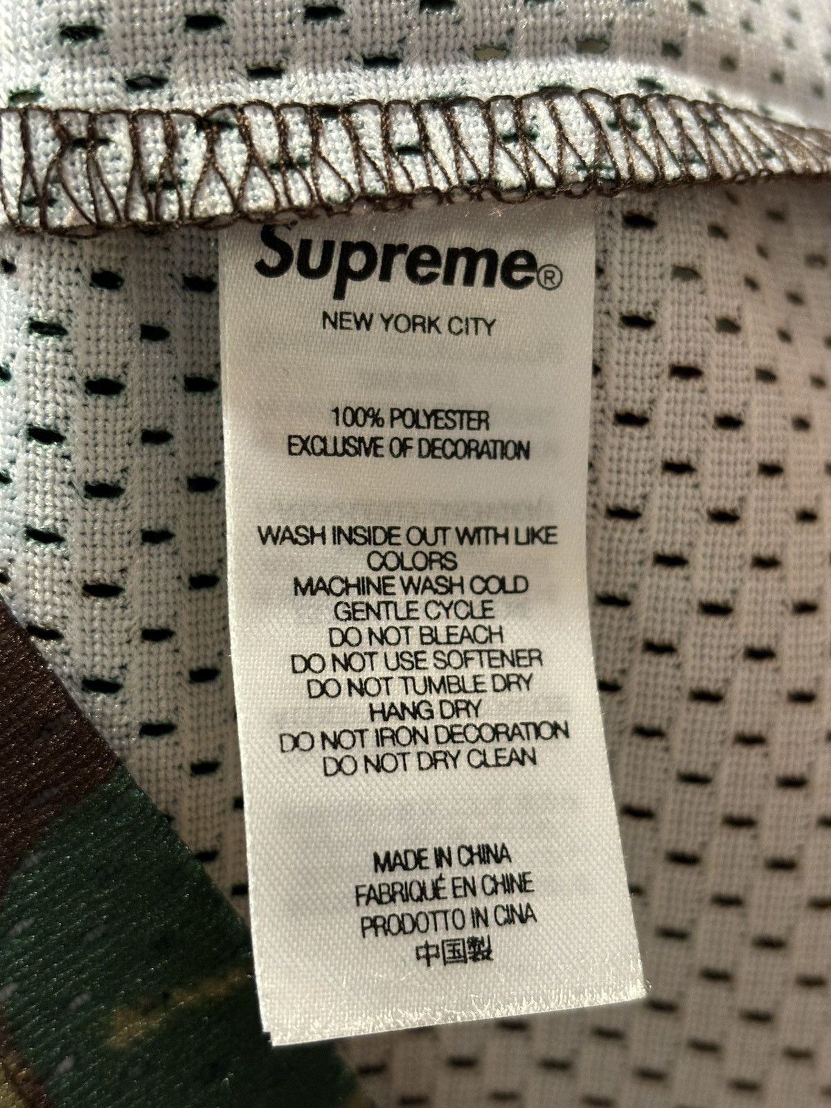 Hardies Hardware × Supreme Supreme Hardies Camo Jersey Size US S / EU 44-46 / 1 - 6 Thumbnail