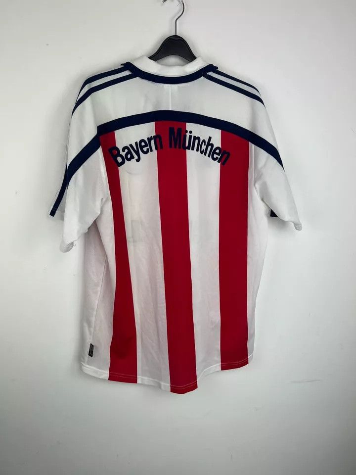 Adidas 2000-01 Bayern Munich Away FOOTBALL Kit SHIRT SOCCER Size US L / EU 52-54 / 3 - 4 Thumbnail