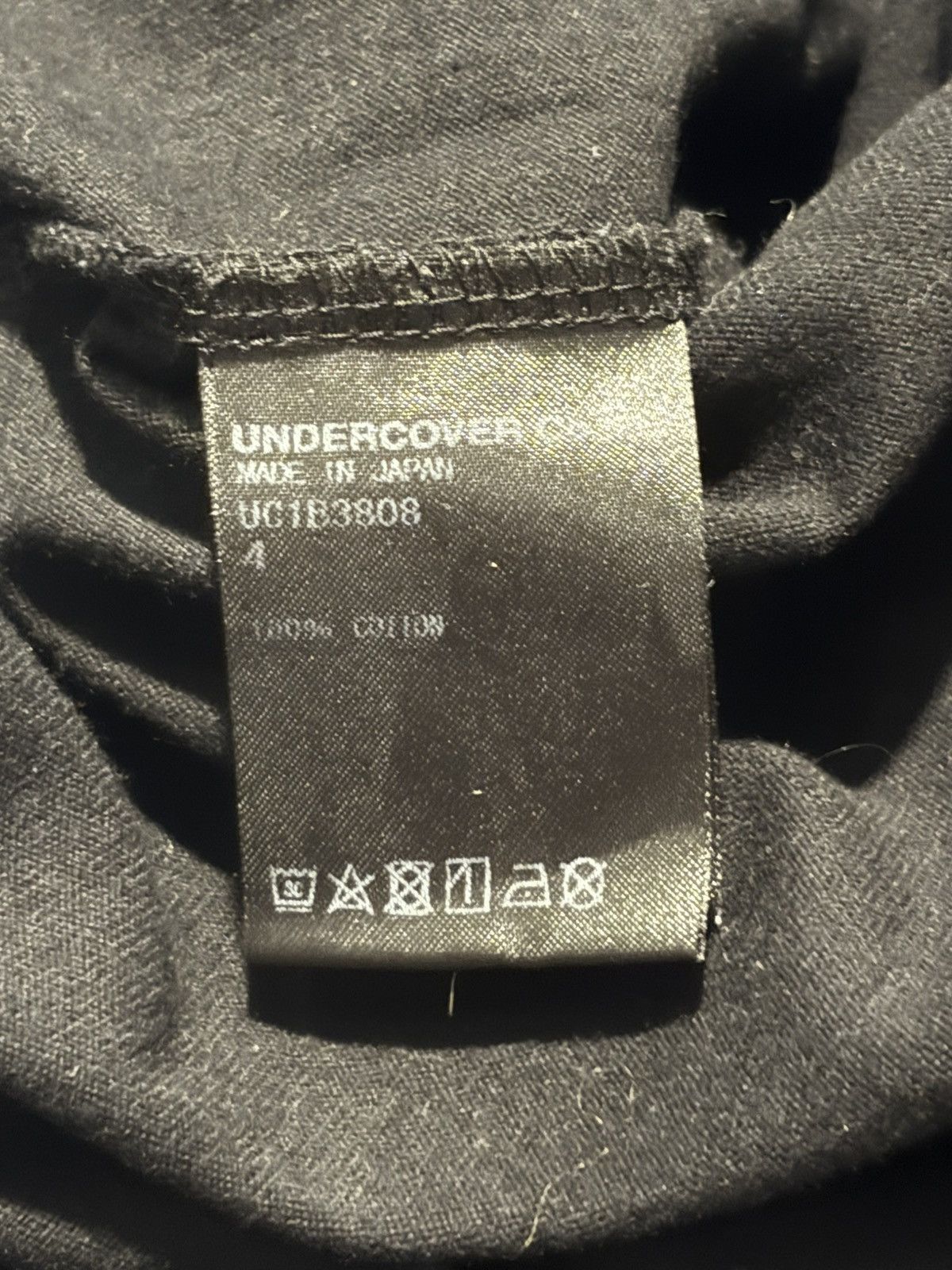 Undercover Silence Observed Tee Black [SS22] Size US XL / EU 56 / 4 - 5 Thumbnail