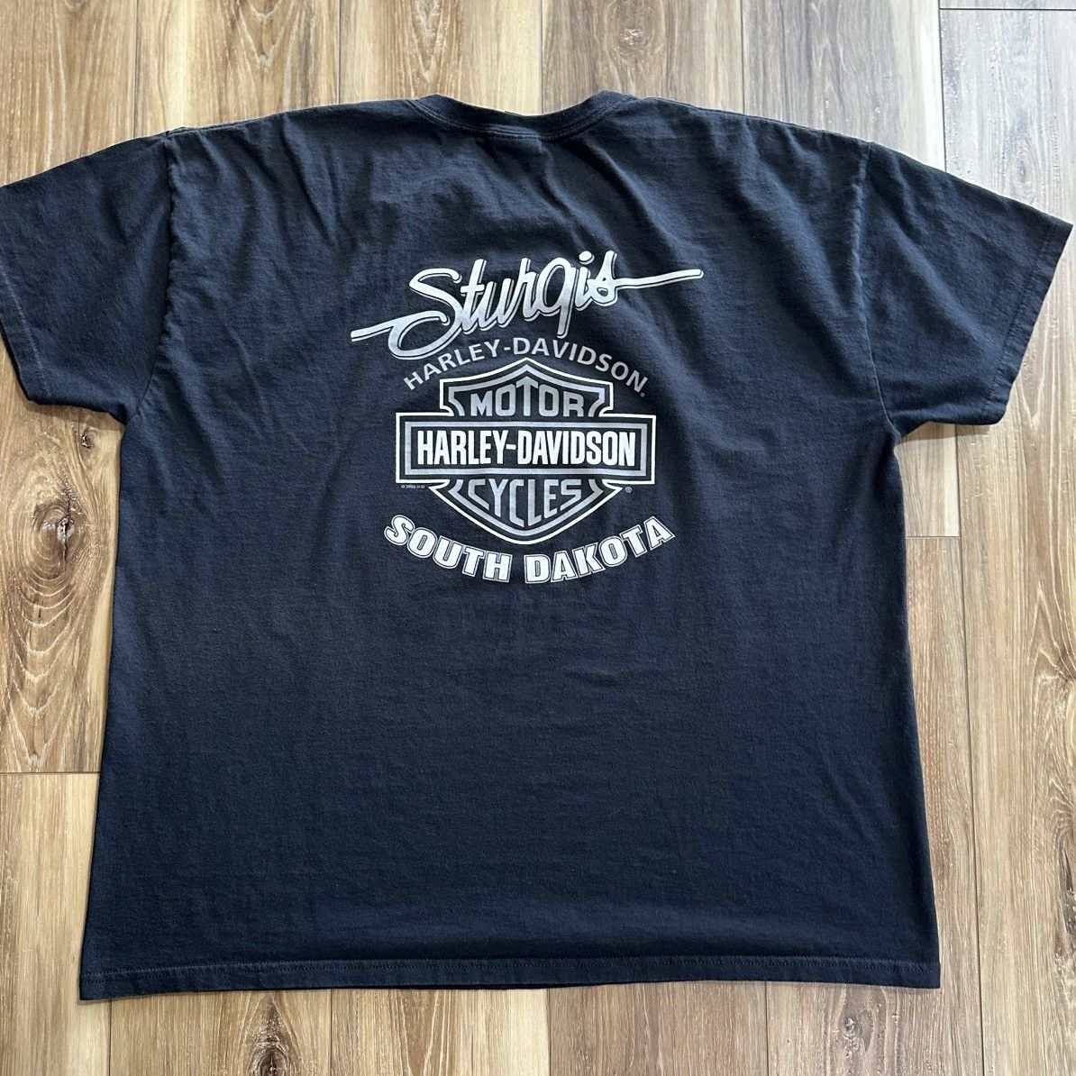 Harley Davidson Harley Davidson Bald Eagle Sturgis 2014 Rally Shirt Size US XXL / EU 58 / 5 - 2 Thumbnail