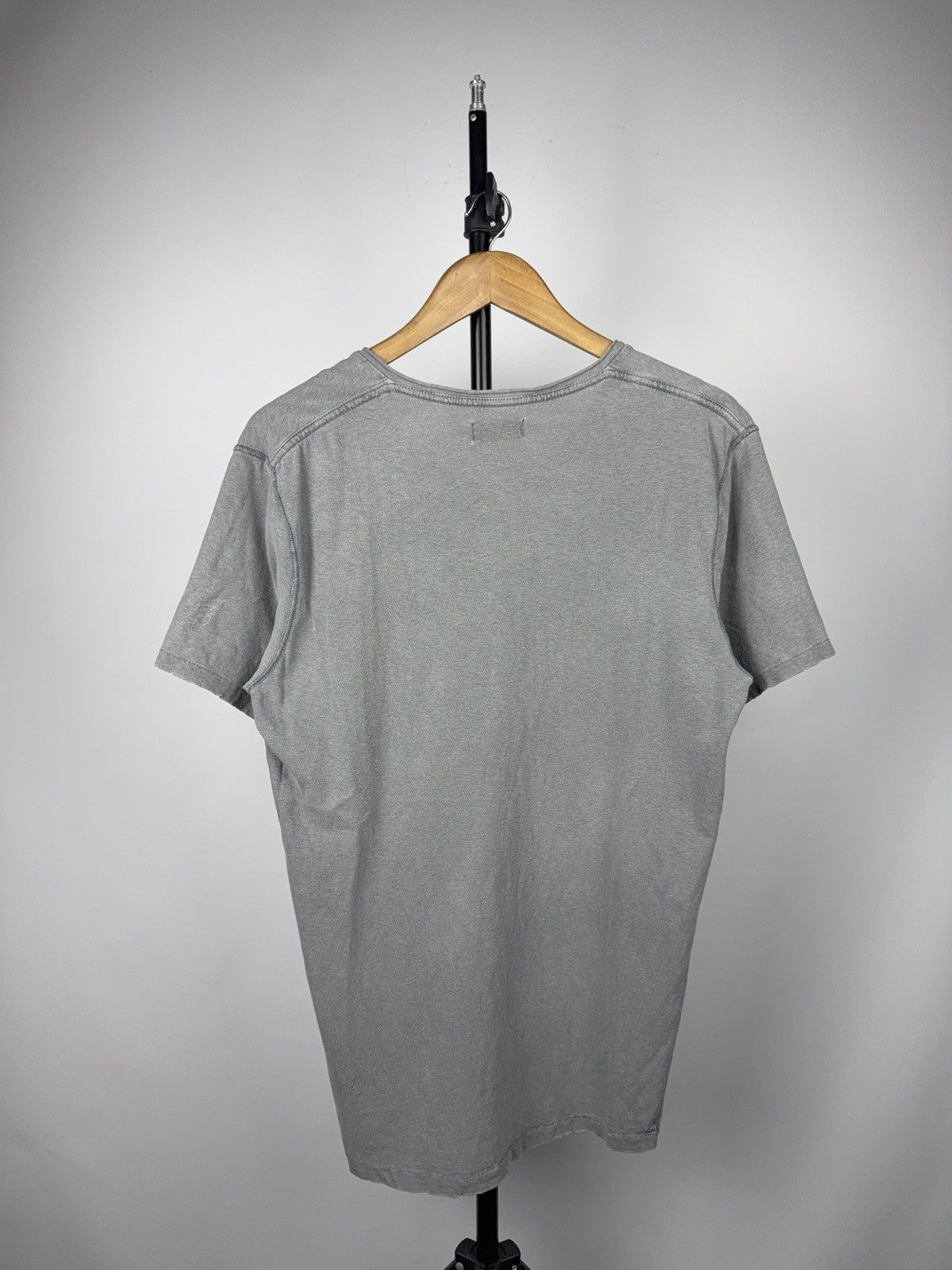 Harley Davidson Rude Riders Vintage Washed Biker Moto 00s V-Neck Tee Grey M Size US M / EU 48-50 / 2 - 11 Thumbnail