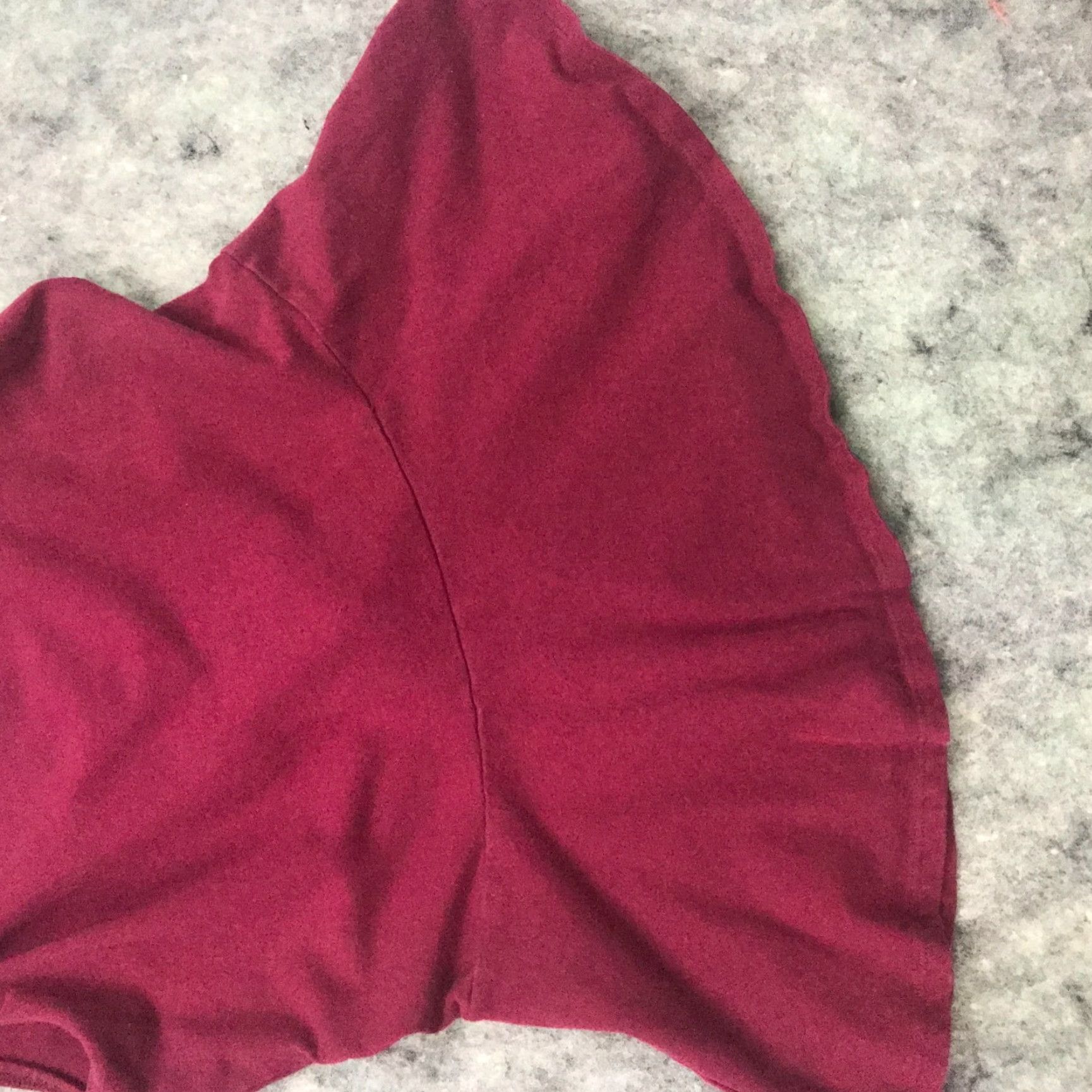 Express Express Womens Shirt Halter Sleeveless Swing Blouse Medium Burgundy Stretch Size M / US 6-8 / IT 42-44 - 3 Thumbnail