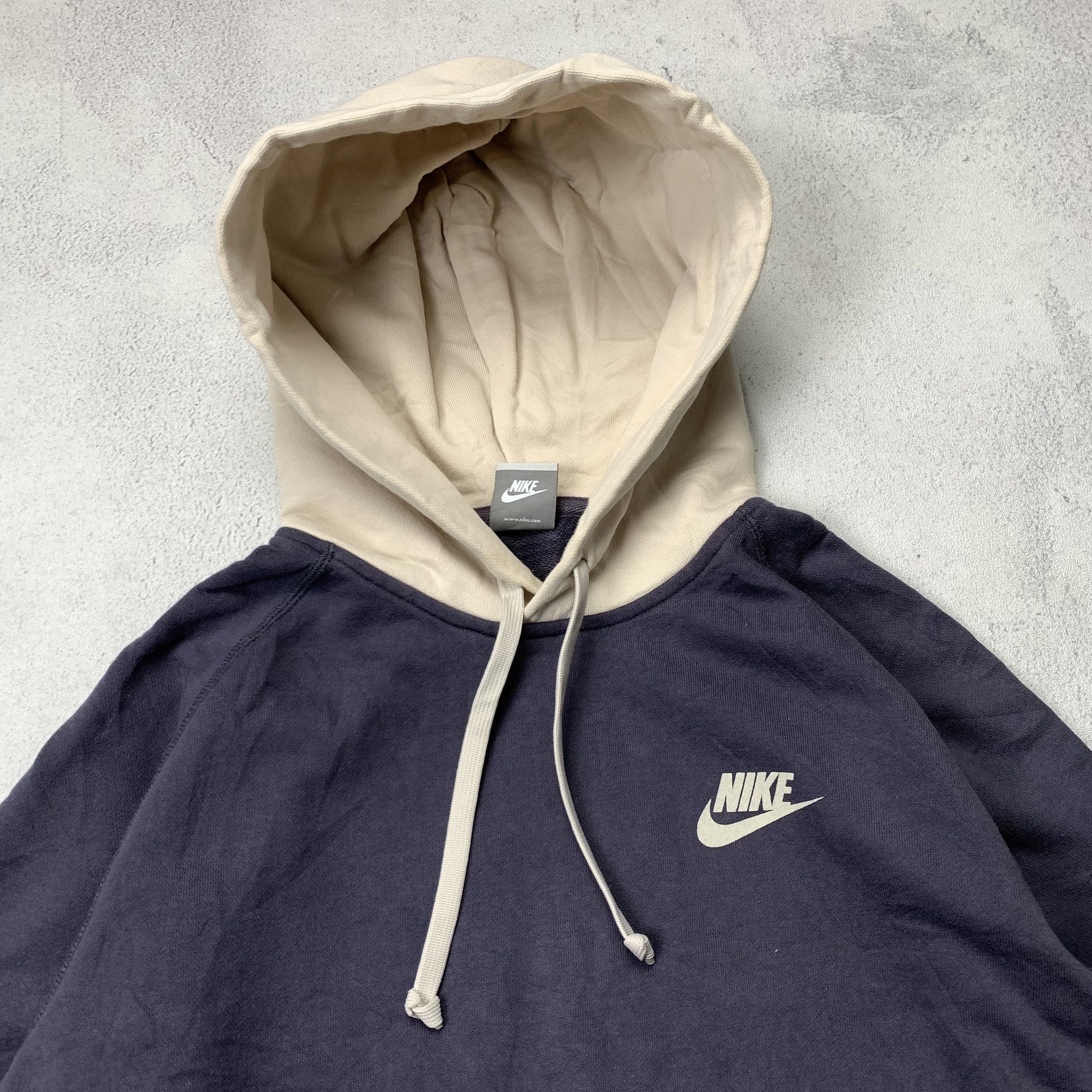 Nike Nike Y2K Two Tone Color Hoodie Pullover Size US S / EU 44-46 / 1 - 2 Thumbnail