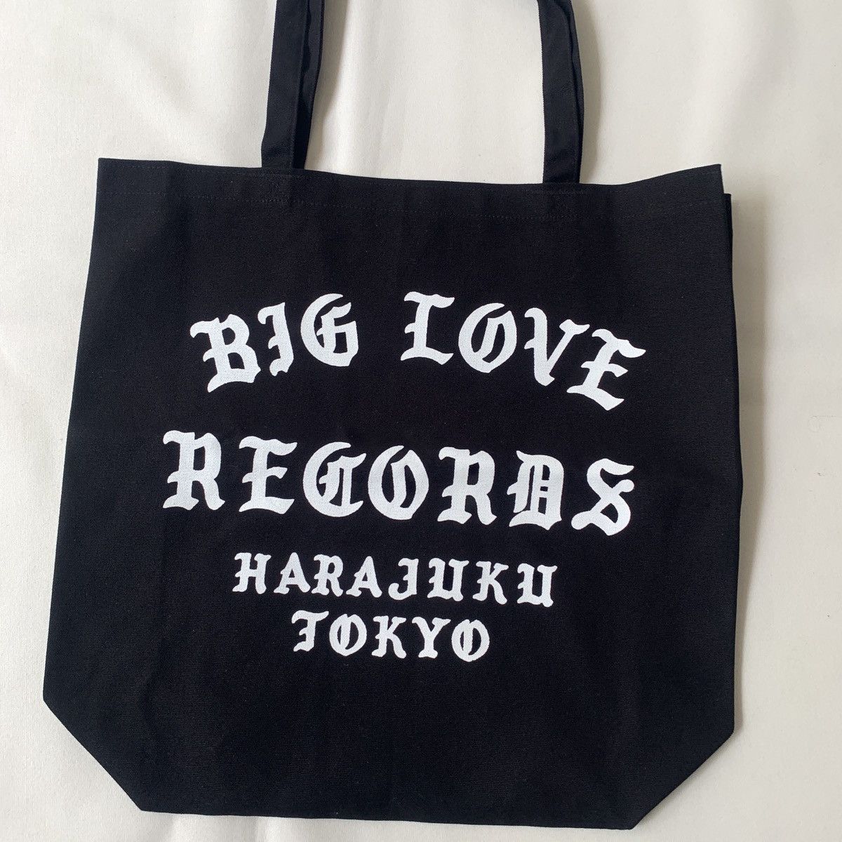 Japanese Brand BIG LOVE RECORDS HARAJUKU TOKYO TOTEBAG Size ONE SIZE - 2 Thumbnail