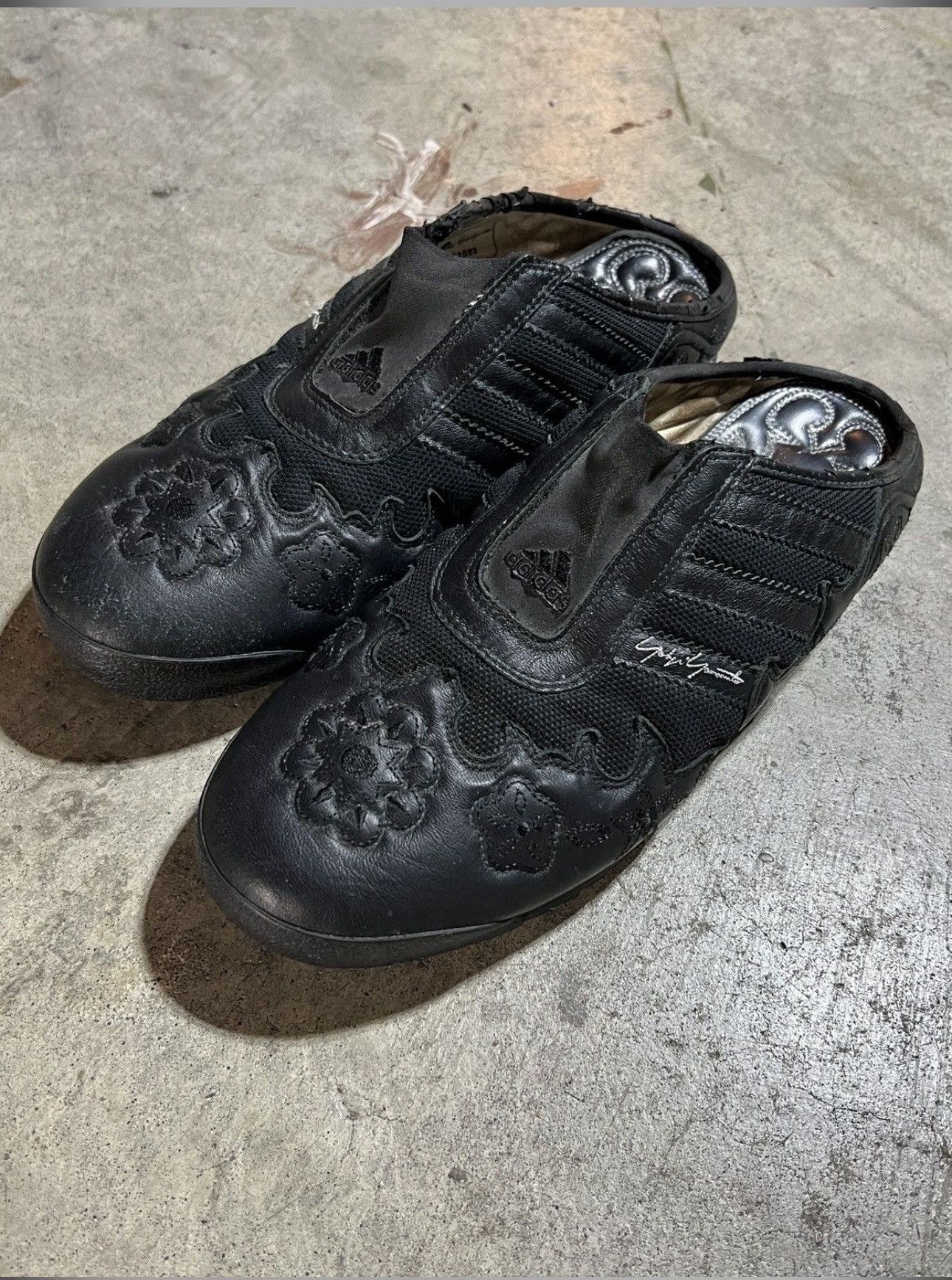 Adidas × Yohji Yamamoto Yohji Yamamoto Adidas SS02 Embroidered
