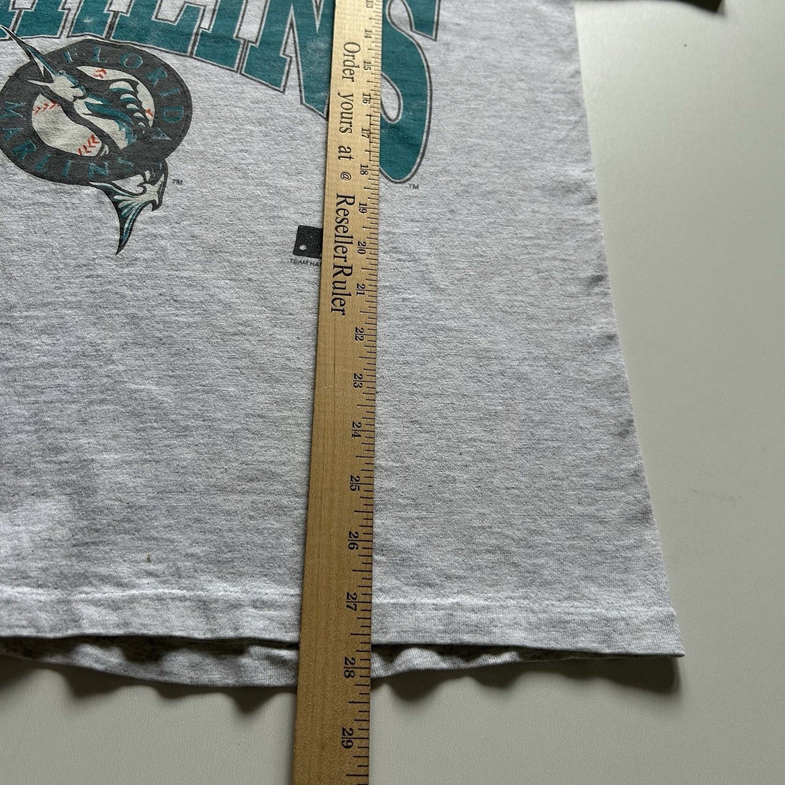 Hanes Vintage 90s Florida Marlins T-Shirt Medium MLB Made In USA Size US M / EU 48-50 / 2 - 6 Thumbnail