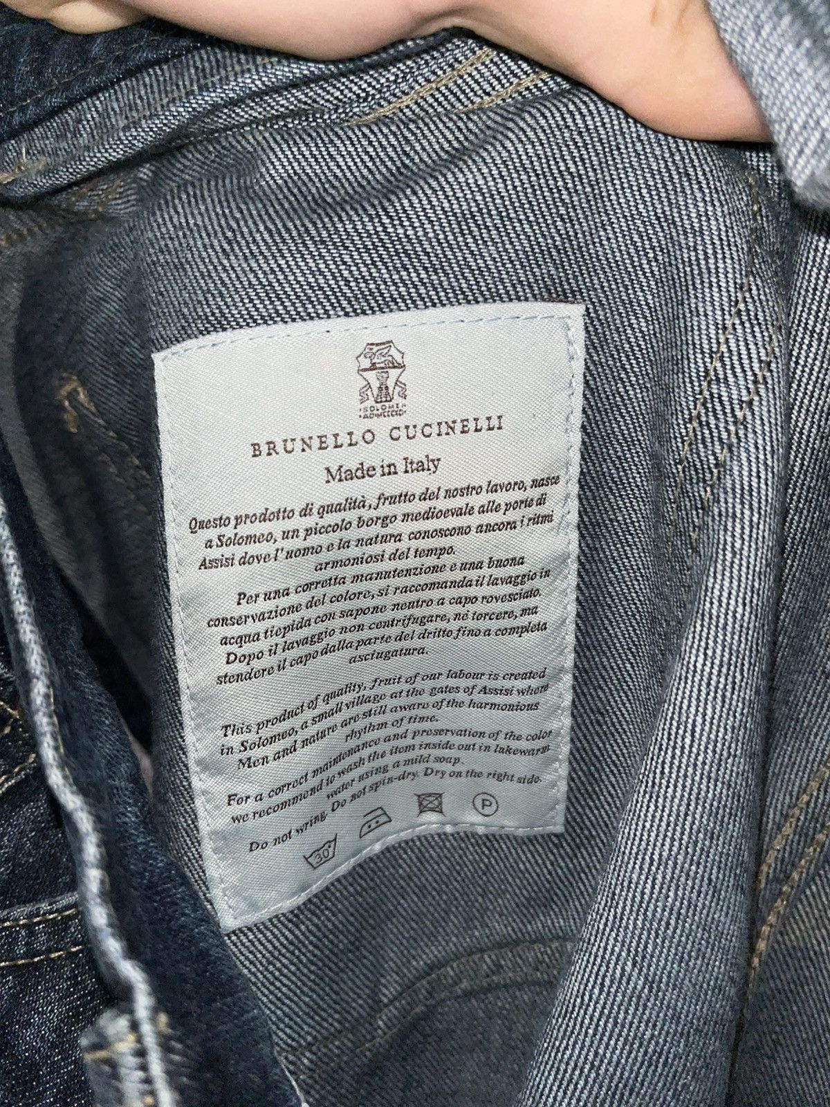 Brunello Cucinelli BrunelloCucinelliDarkWashDenimJeansMadeinItalyLuxuryDesigner Size US 36 / EU 52 - 5 Thumbnail