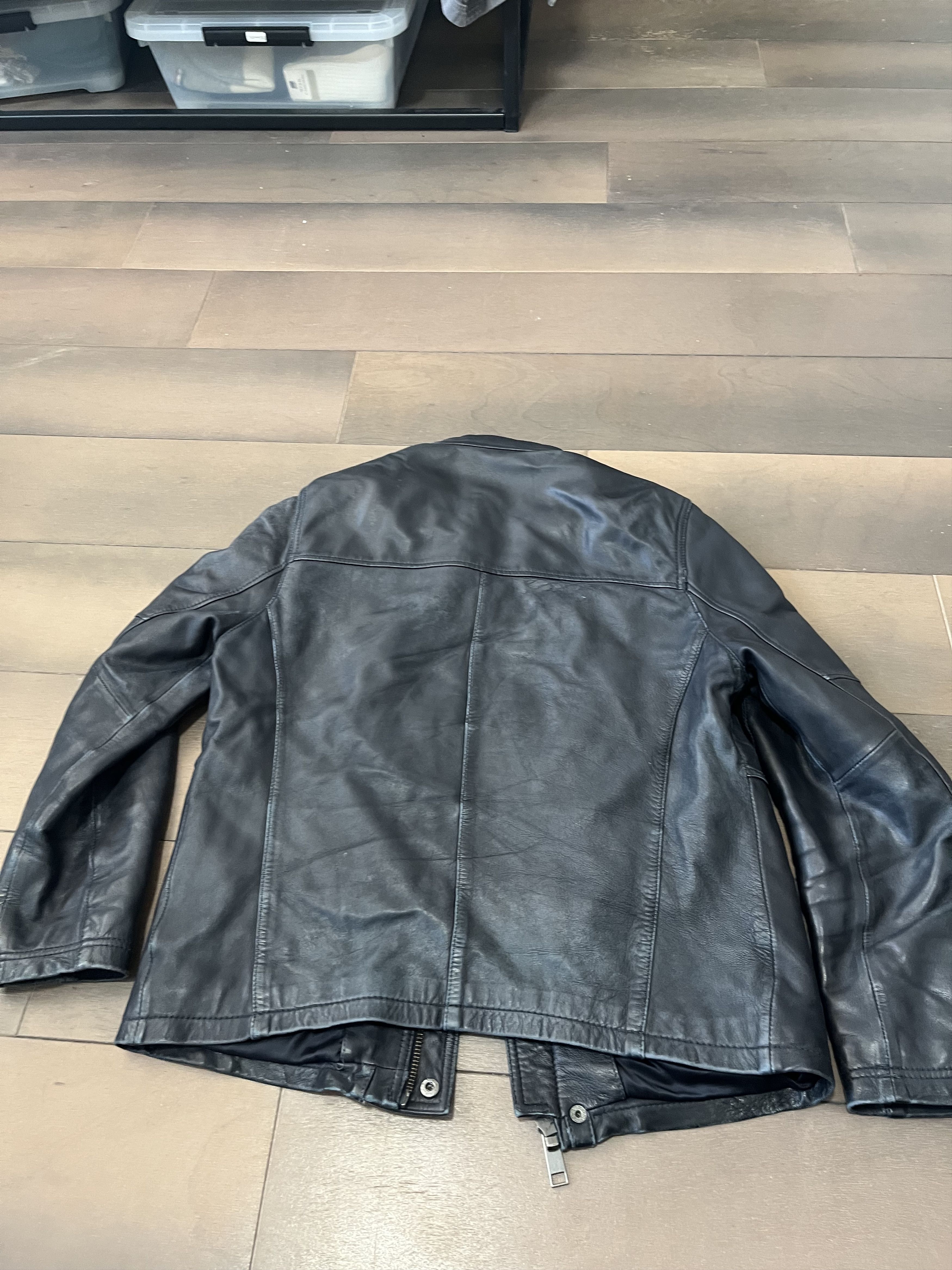 Saks Fifth Avenue Belstaff Type Beat Leather Hunting Jacket Size US M / EU 48-50 / 2 - 4 Thumbnail
