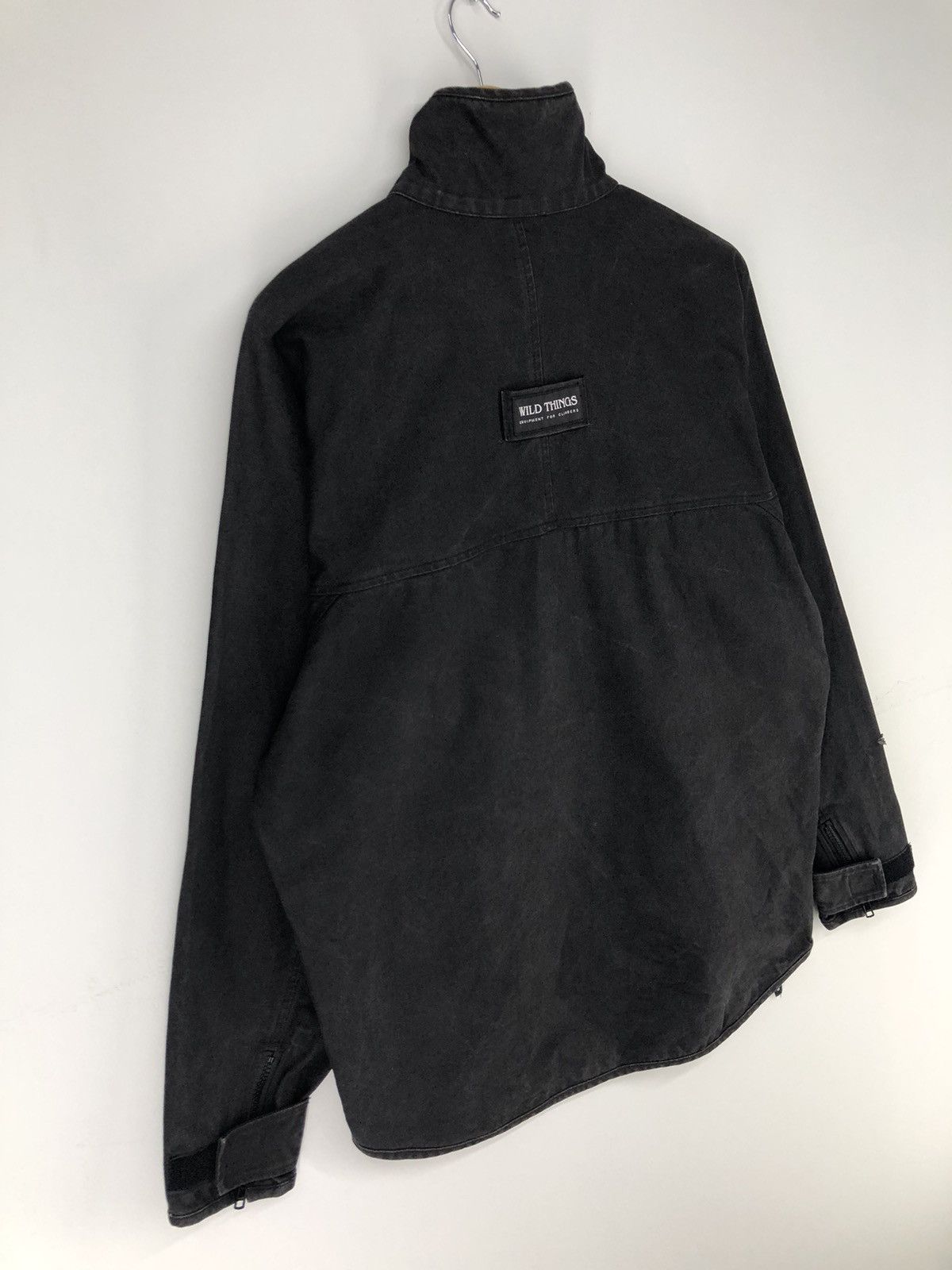 Wild Things Vintage Wild Things Equipment For Climbers Half Zip Jacket Size US M / EU 48-50 / 2 - 13 Thumbnail