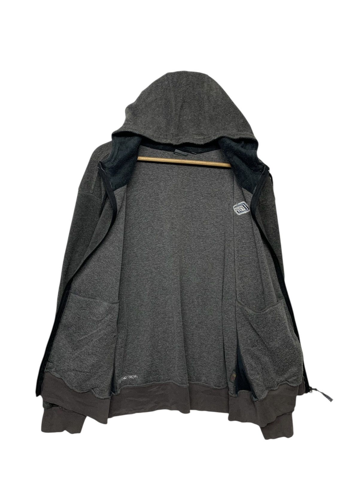 Gotcha Vintage Y2K Gotcha Small Logo Hoodie Zipper Down Fleece Size US M / EU 48-50 / 2 - 3 Thumbnail