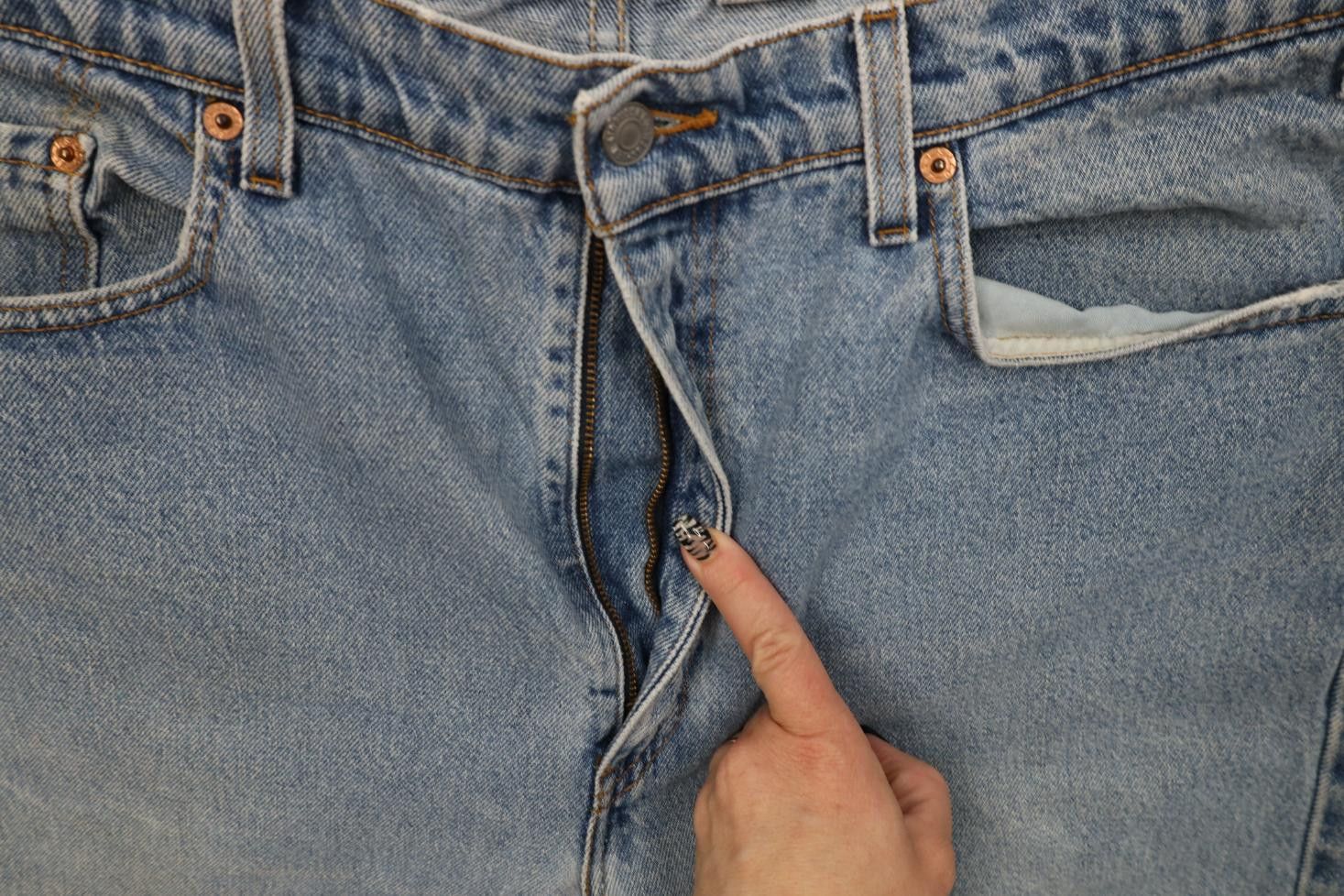 Levi's Vintage 90s Levis 505 Regular Fit Straight Leg Denim Jeans Size US 38 / EU 54 - 6 Thumbnail