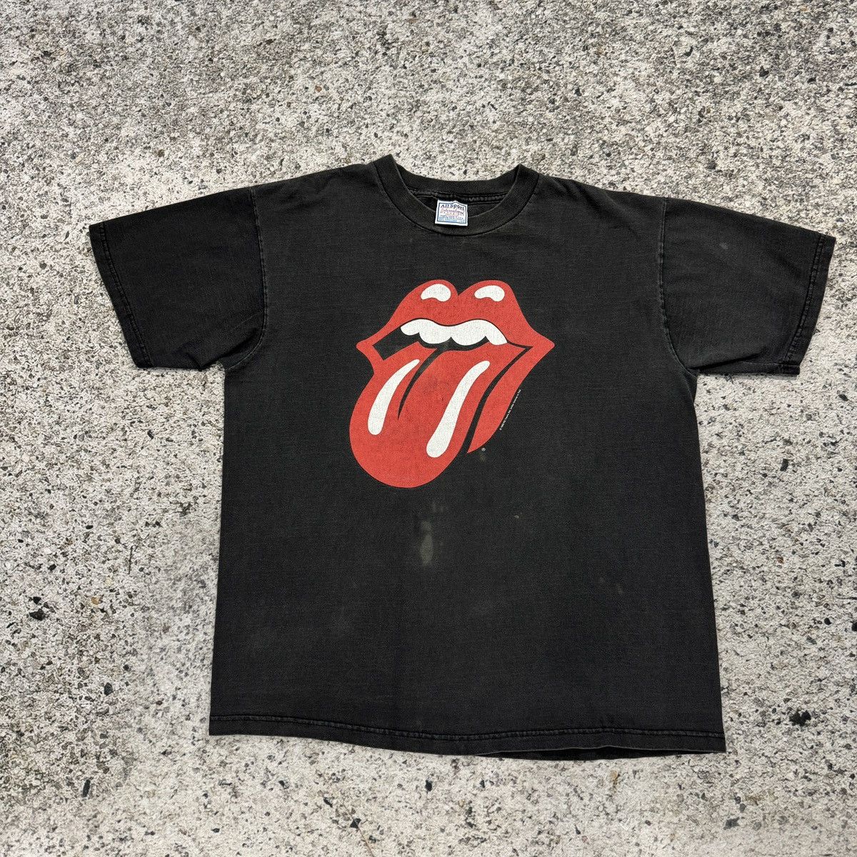 Band Tees 1999 Thrashed Faded Rolling Stones No Security Tour Tee Size US L / EU 52-54 / 3 - 7 Thumbnail