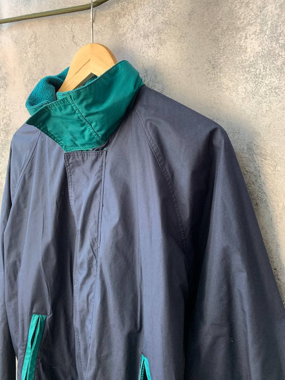 Baracuta BARACUTA Coat Jacket Navy Fleece Lined Active 2000 Vintage Size US L / EU 52-54 / 3 - 5 Thumbnail