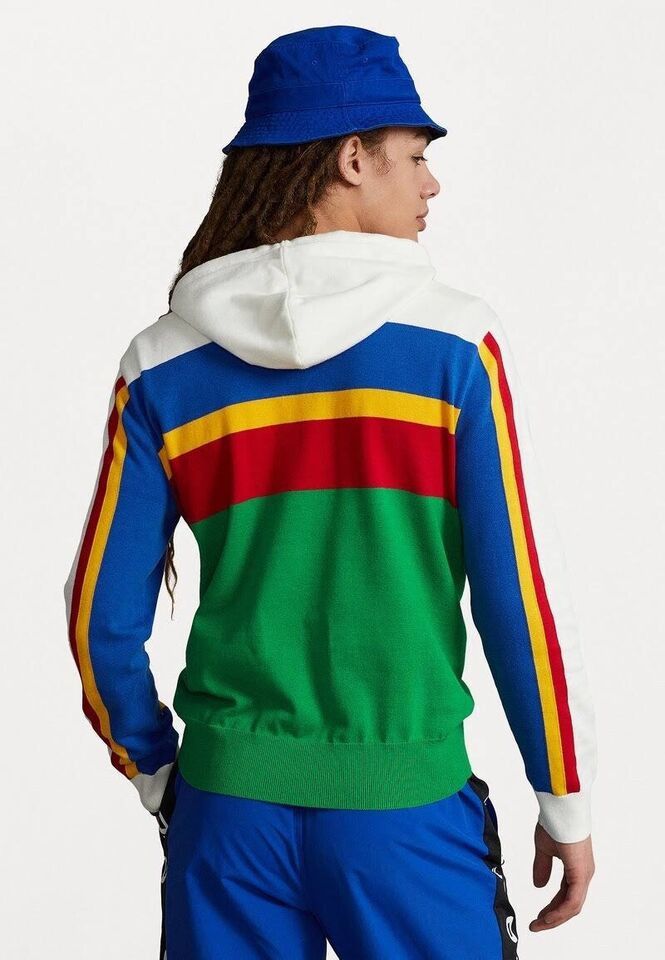 Polo Ralph Lauren Polo Ralph Lauren Sport Color Block Hoodie Hoodie Large Size US L / EU 52-54 / 3 - 6 Thumbnail