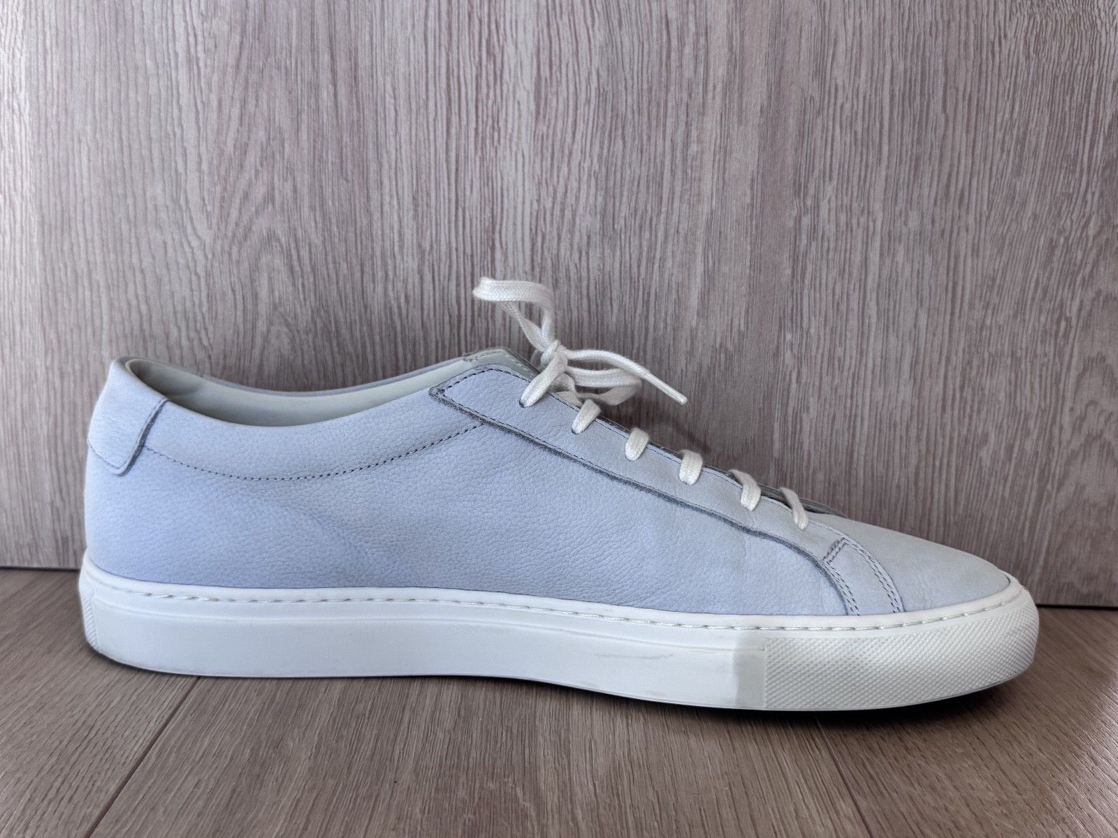 Common Projects COMMON PROJECTS Gray Contrast Achilles Sneakers Size 12 / 45 Size US 12 / EU 45 - 9 Thumbnail