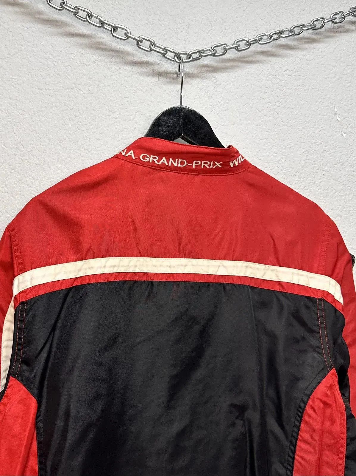Formula 1 Moto Vodafone F1 Nascar Racing Jacket Leather Red Bull Lucky Size US XXL / EU 58 / 5 - 13 Thumbnail