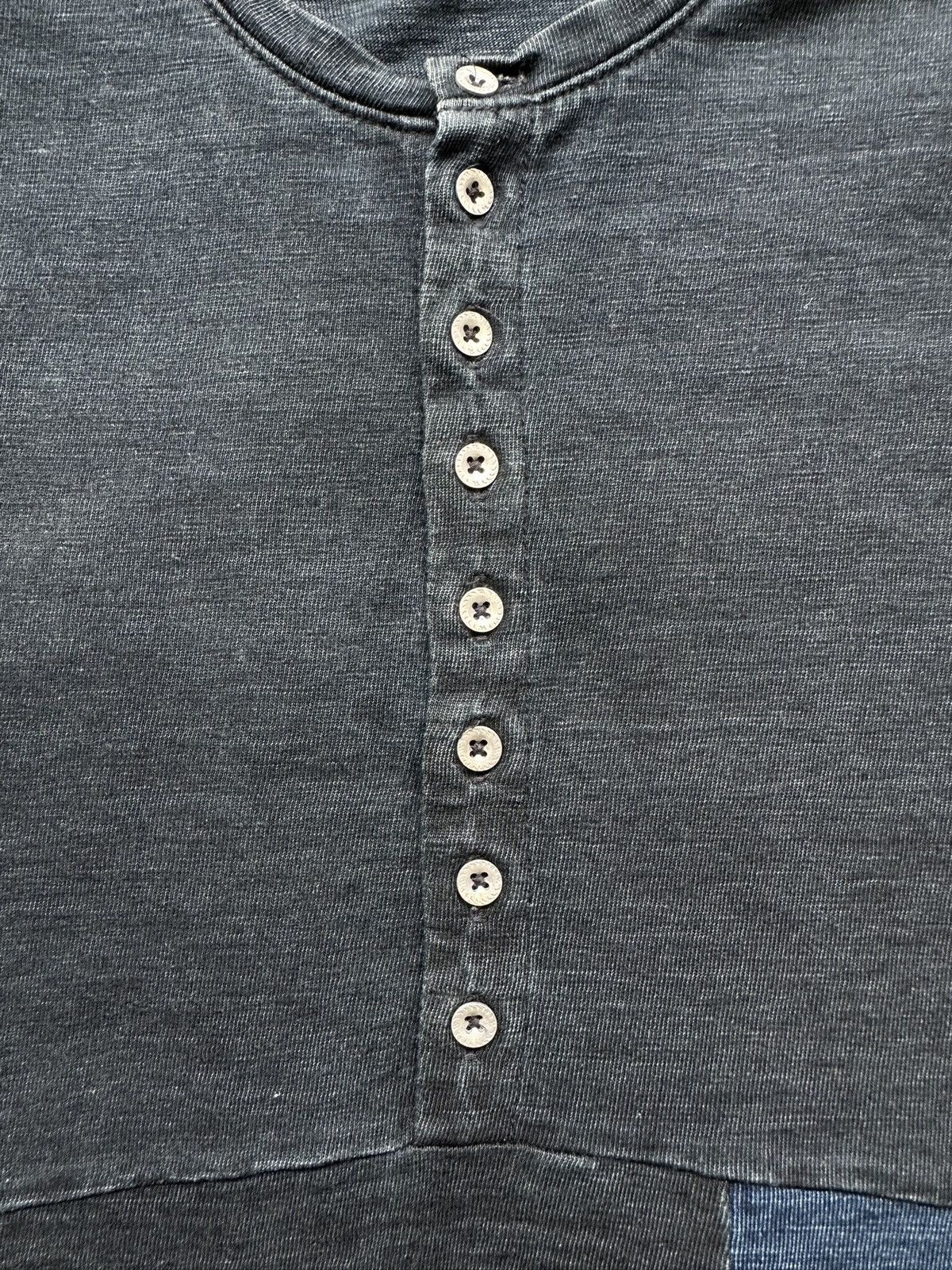45rpm 00's R by 45RPM indigo dyed patchwork long sleeve Size US S / EU 44-46 / 1 - 11 Thumbnail