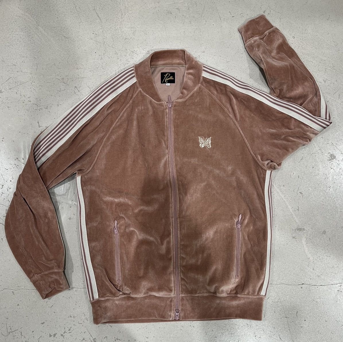 Needles Needles Luxury Velour Track Jacket - 9.5/10 condition Size US L / EU 52-54 / 3 - 1 Thumbnail