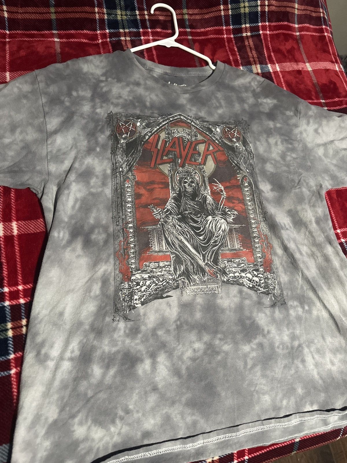 Band Tees rare tiedie slayer t Size US M / EU 48-50 / 2 - 2 Thumbnail