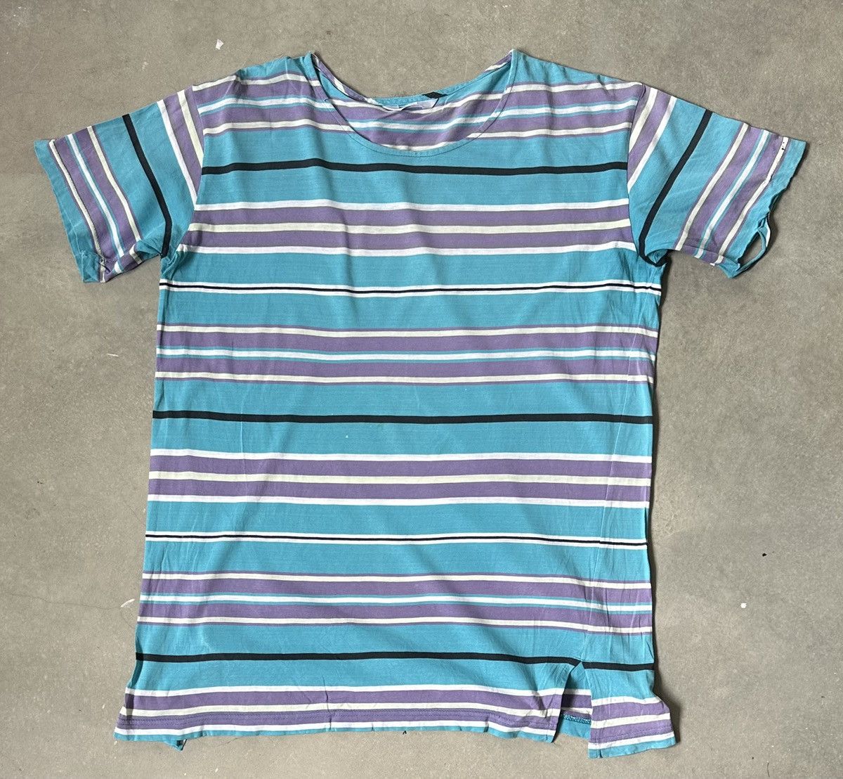 Engineered Garments VINTAGE ENGINEERED GARMENTS STRIPES TEE Size US M / EU 48-50 / 2 - 1 Thumbnail