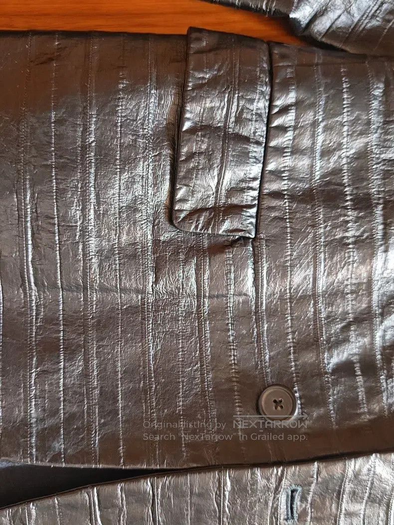 Jil Sander Jil Sander Embossed leather garment Size US S / EU 44-46 / 1 - 5 Thumbnail