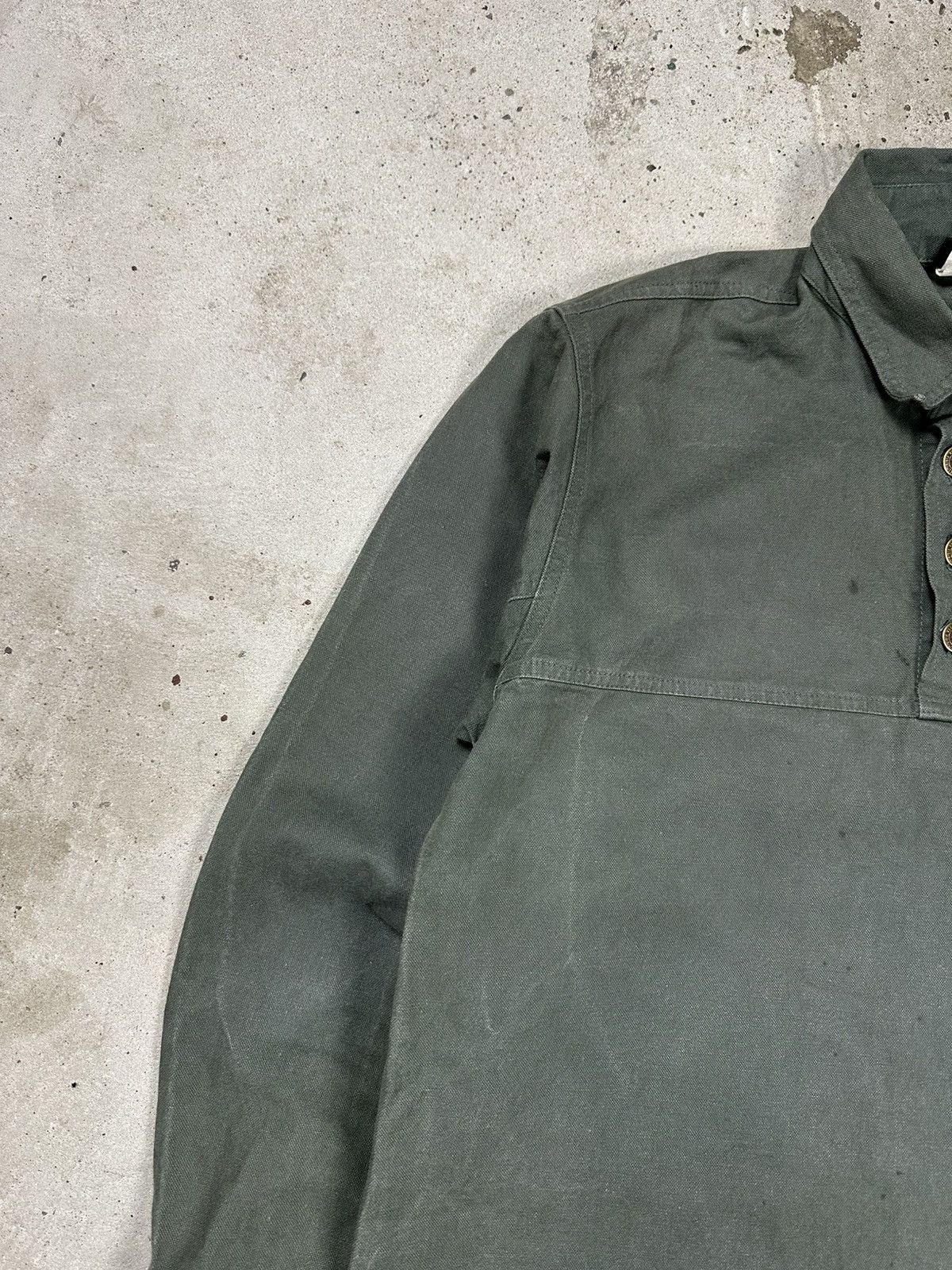 KAVU × Vintage Vintage 90s Kavu Distressed Khaki Light Jacket Size US S / EU 44-46 / 1 - 7 Thumbnail