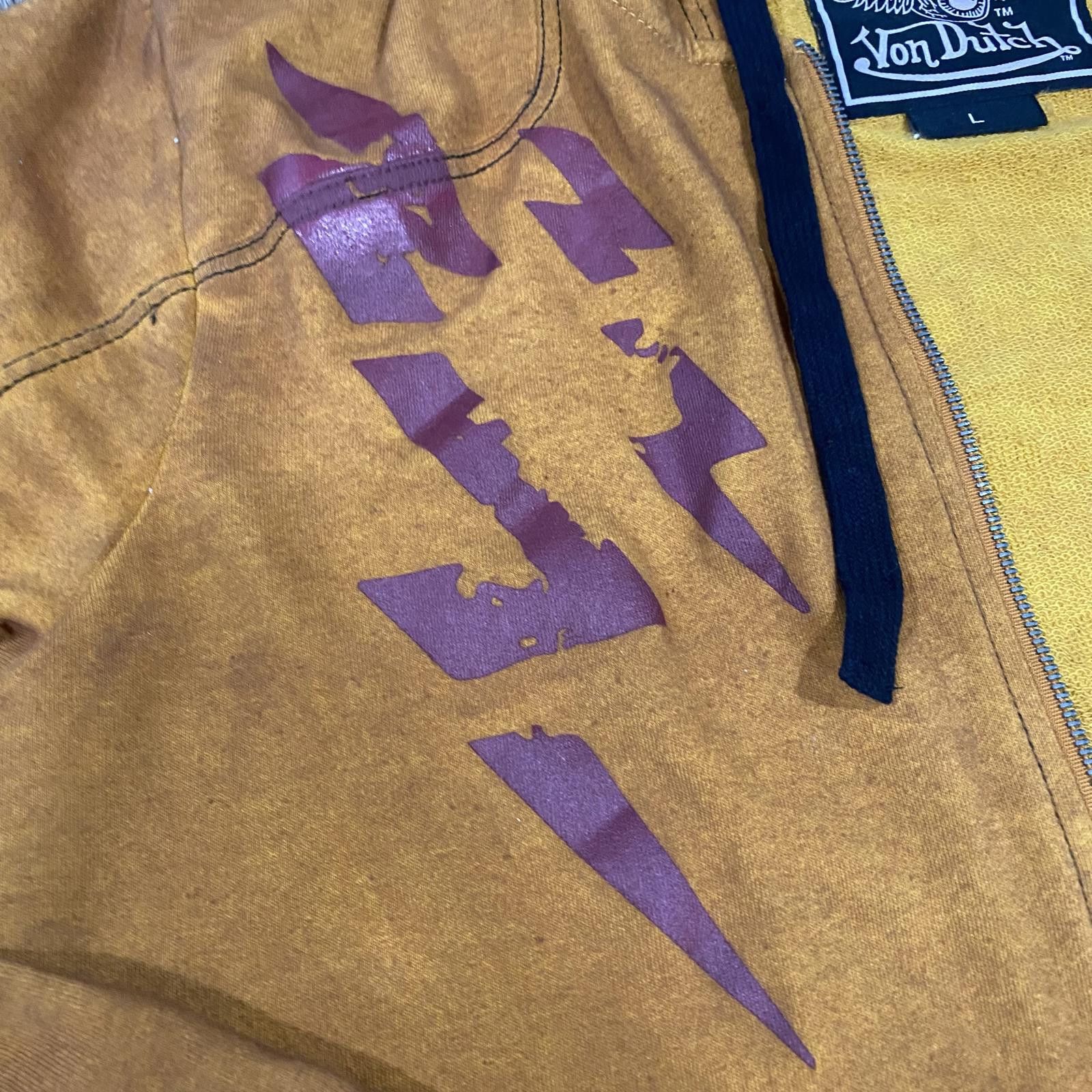 Vintage × Von Dutch Von Dutch Vintage Zip Up Hoodie Size US L / EU 52-54 / 3 - 4 Thumbnail