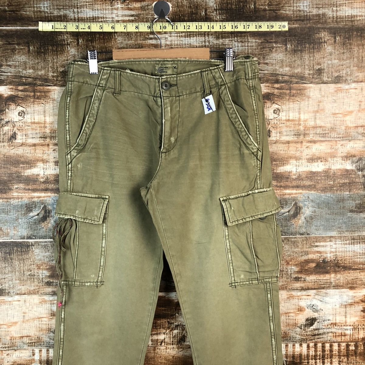 Japanese Brand American Eagle Outfiters Cargo Multipocket Pants #A2428 Size US 29 - 4 Thumbnail
