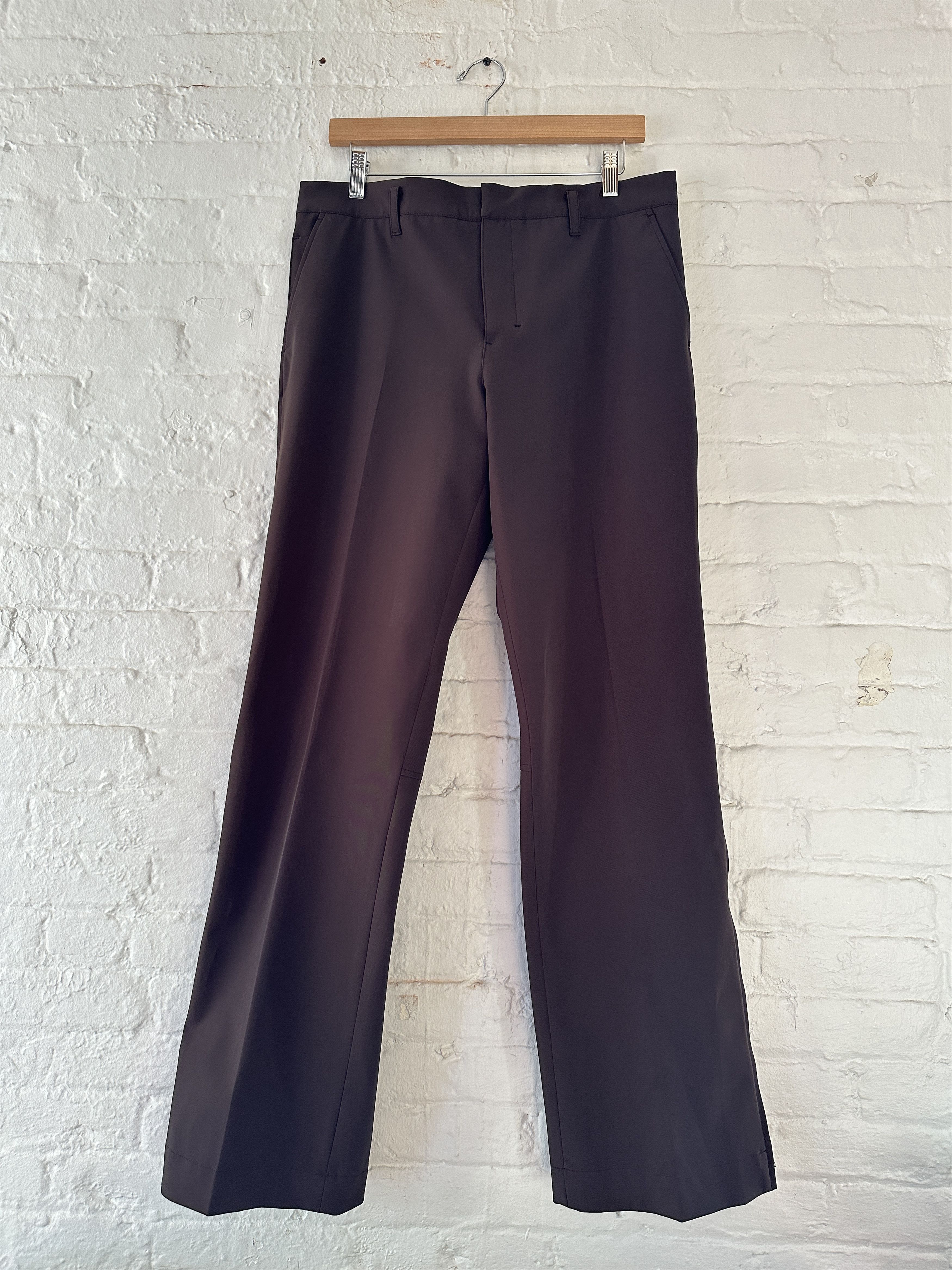 Prada Prada Wide Leg Technical Pants Size US 34 / EU 50 - 1 Thumbnail