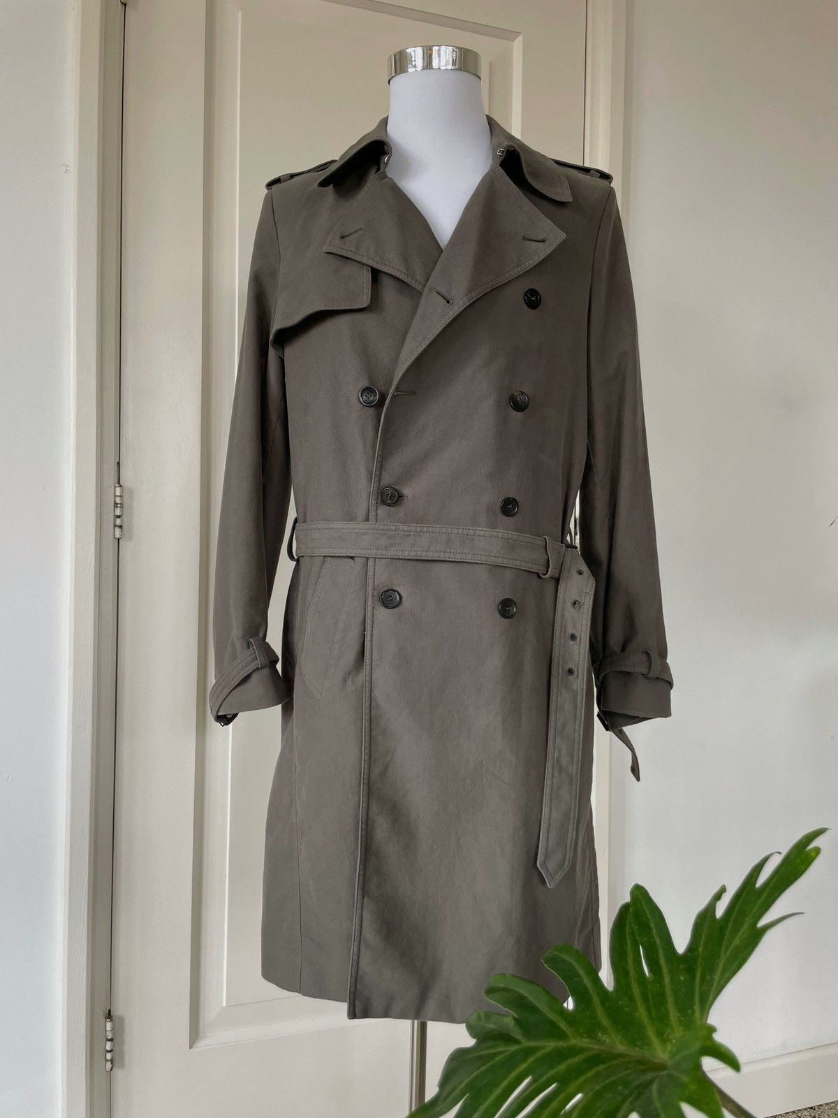 MCQ MCQ - Matte Grey Trenchcoat Size US M / EU 48-50 / 2 - 4 Thumbnail