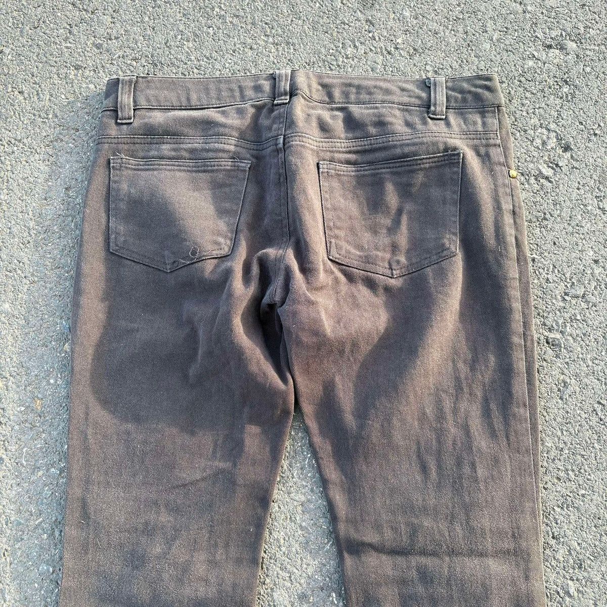 Japanese Brand CHIP CLIP Street Distressed Slim Jeans Size US 32 / EU 48 - 6 Thumbnail