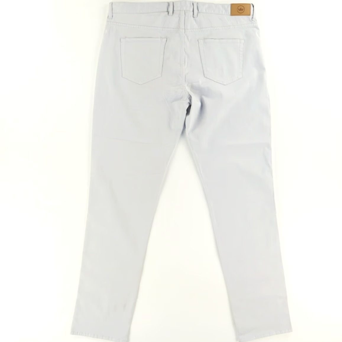 Peter Millar Peter Millar Chino Pants Men's 38 Gray Stretch Ultimate Sateen 5 Pocket Cotton Blend Casual Regular Inseam 34in Size US 38 / EU 54 - 4 Thumbnail