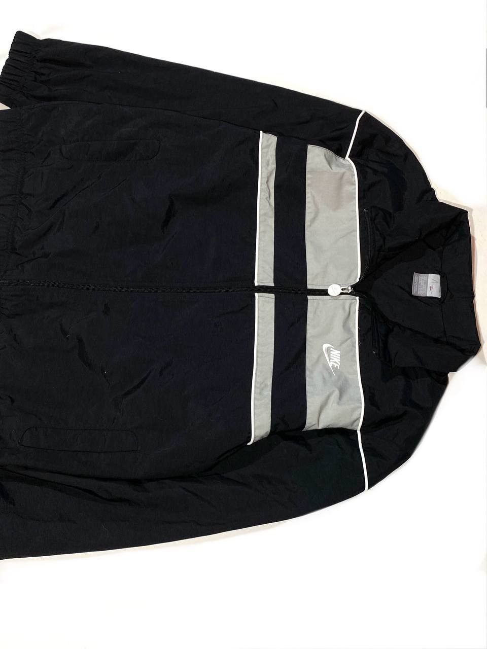 Nike × Vintage 00s Vintage Y2K Nylon Windbreaker Nike Light Jacket Size US L / EU 52-54 / 3 - 5 Thumbnail