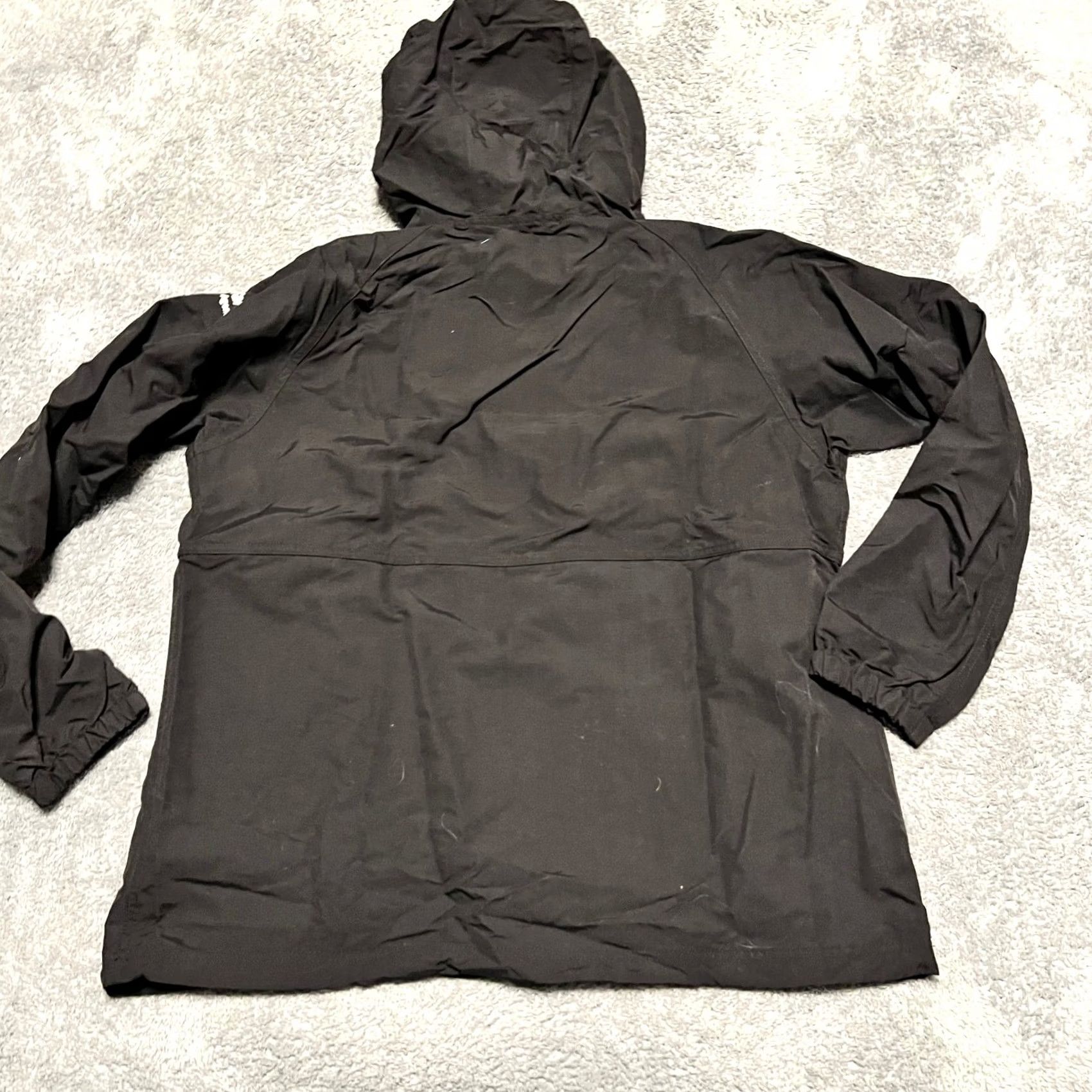 Vintage LL Bean Anorak Jacket Coat Womens Large Hooded Rain Black Nylon Rain Coat Ladies L Womens Size L / US 10 / IT 46 - 5 Thumbnail